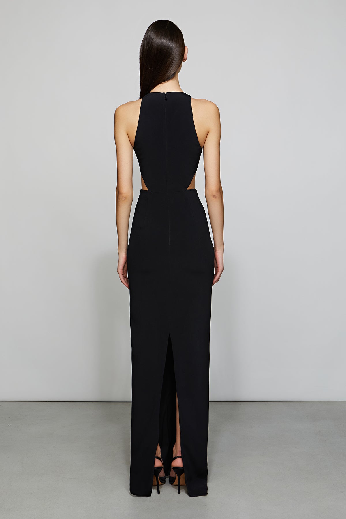 Naomi Halter Cut Out Gown