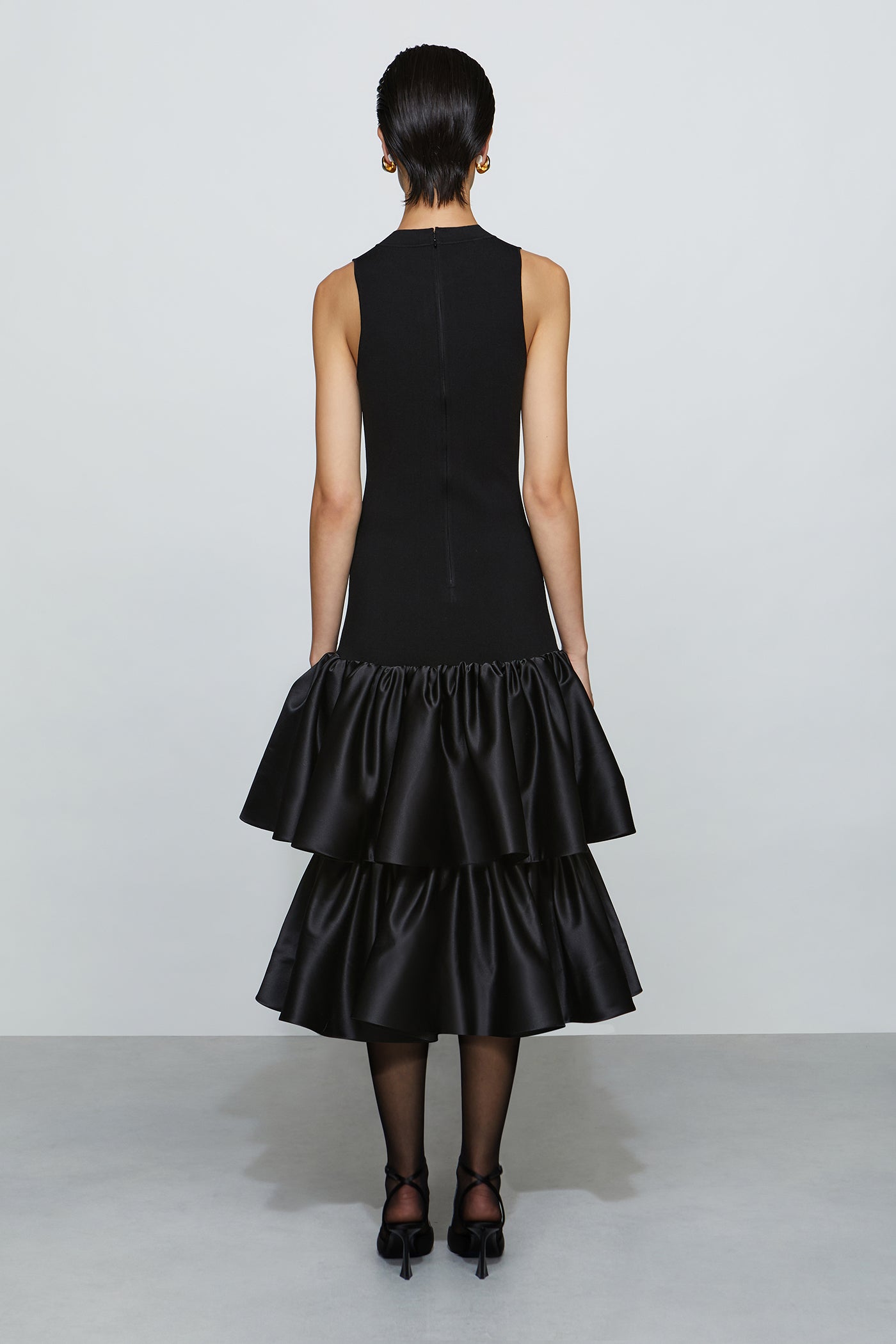 Antoinette Knit Combo Dress