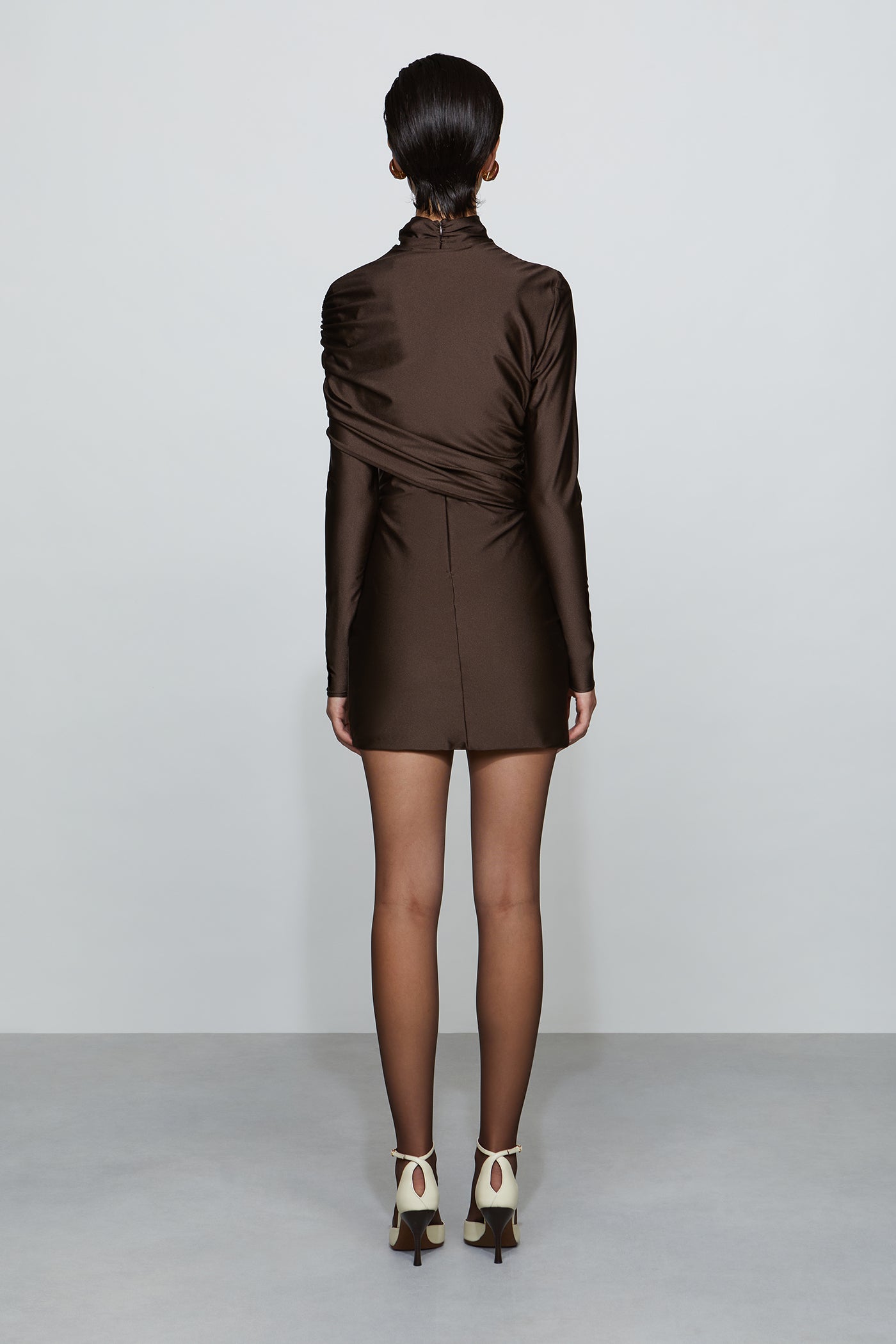 Fallon Mini Dress 2 / Chocolate Fallon Mini Dress 2 / Chocolate