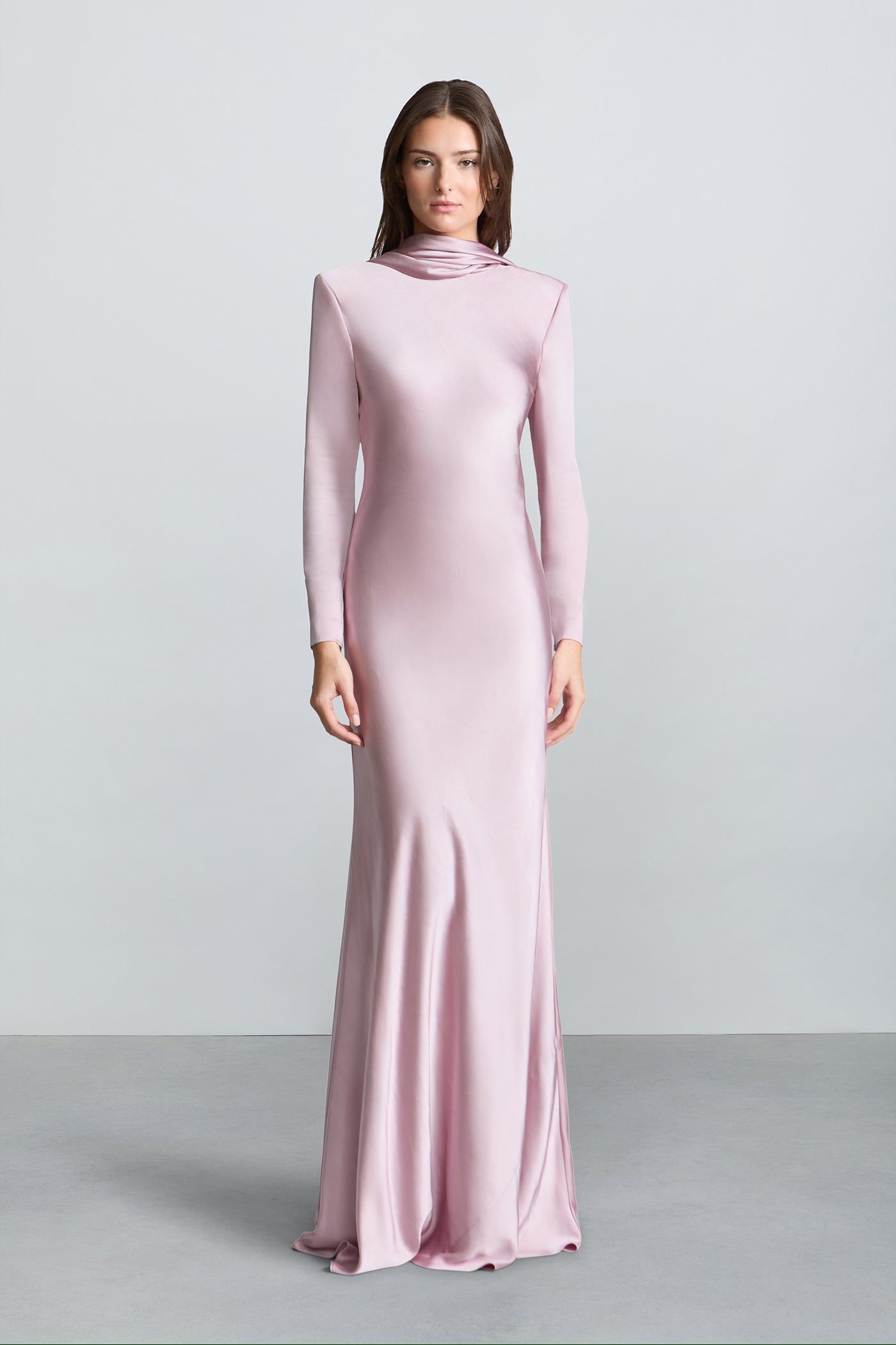 Allegra Gown In Solid 4 / Elderberry Allegra Gown In Solid 4 / Elderberry