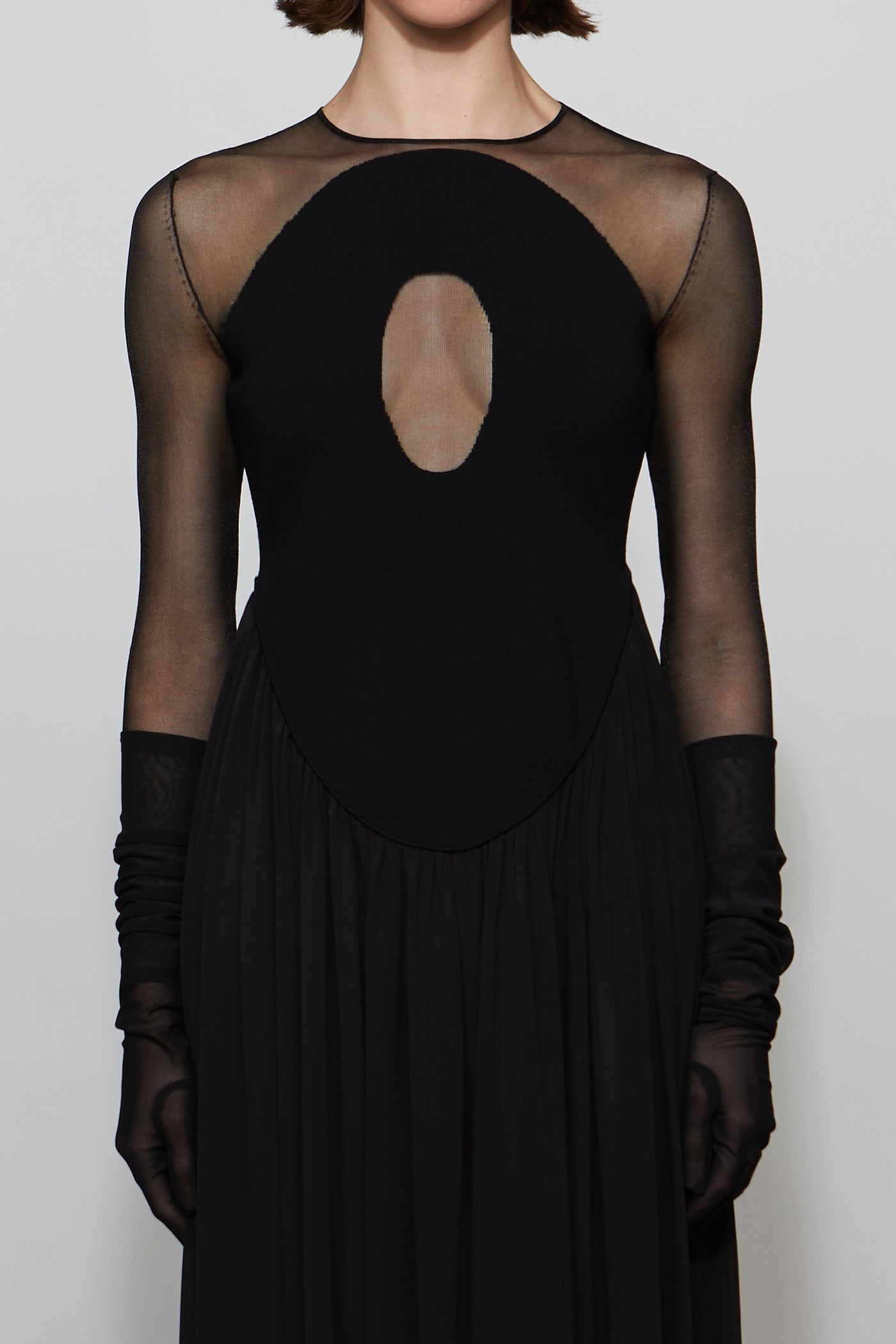 Suri Knit Combo Gown