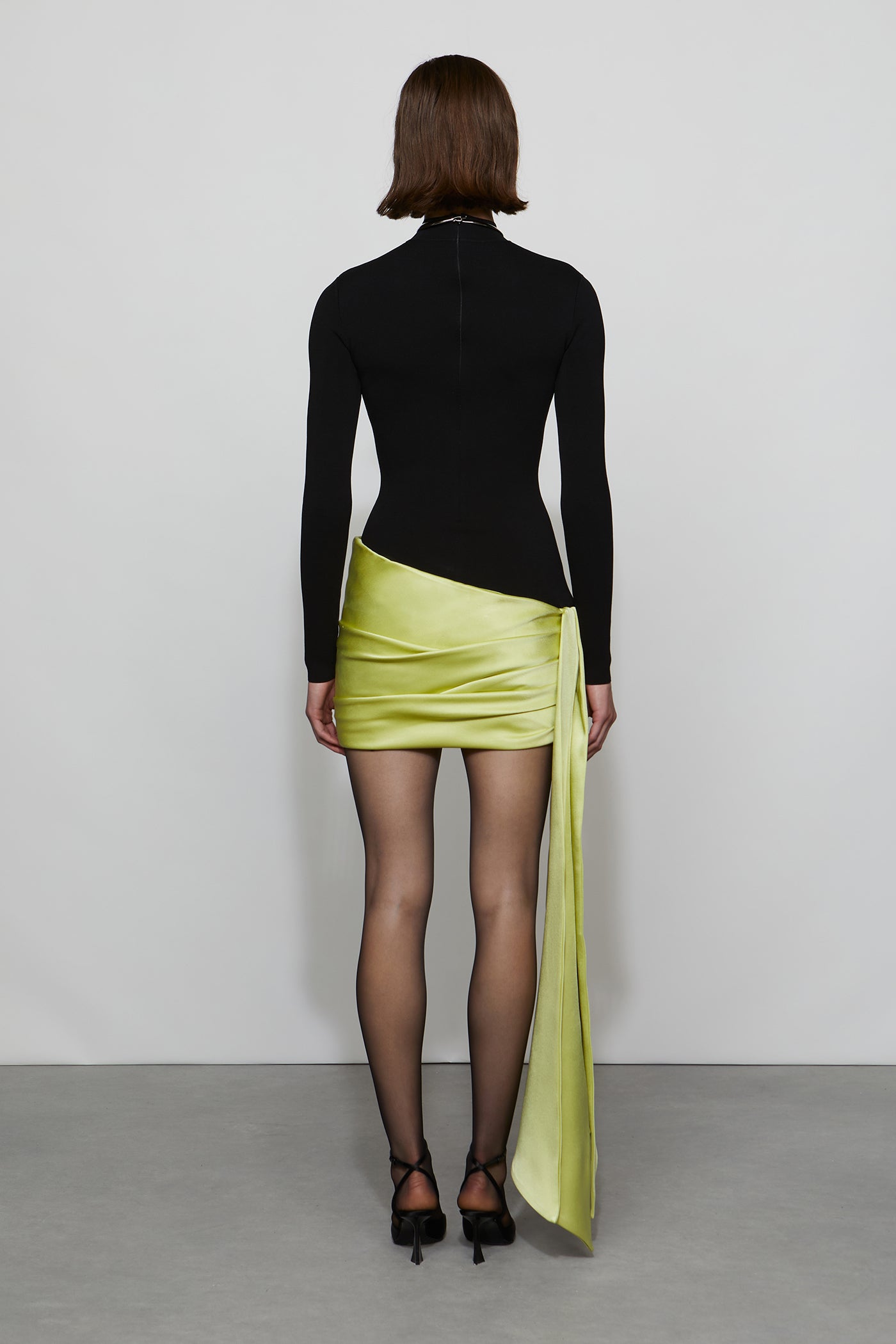 Simone Knit Combo Dress