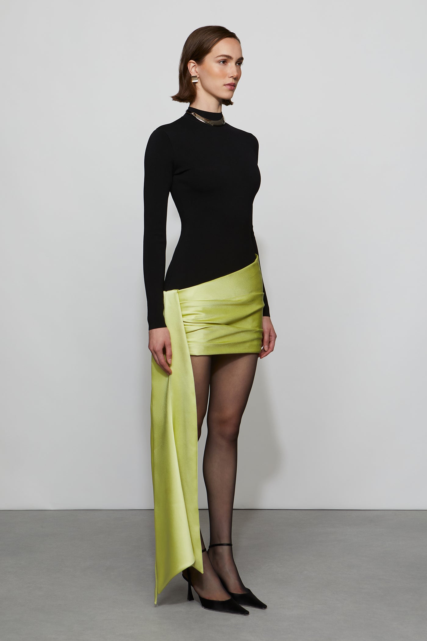 Simone Knit Combo Dress