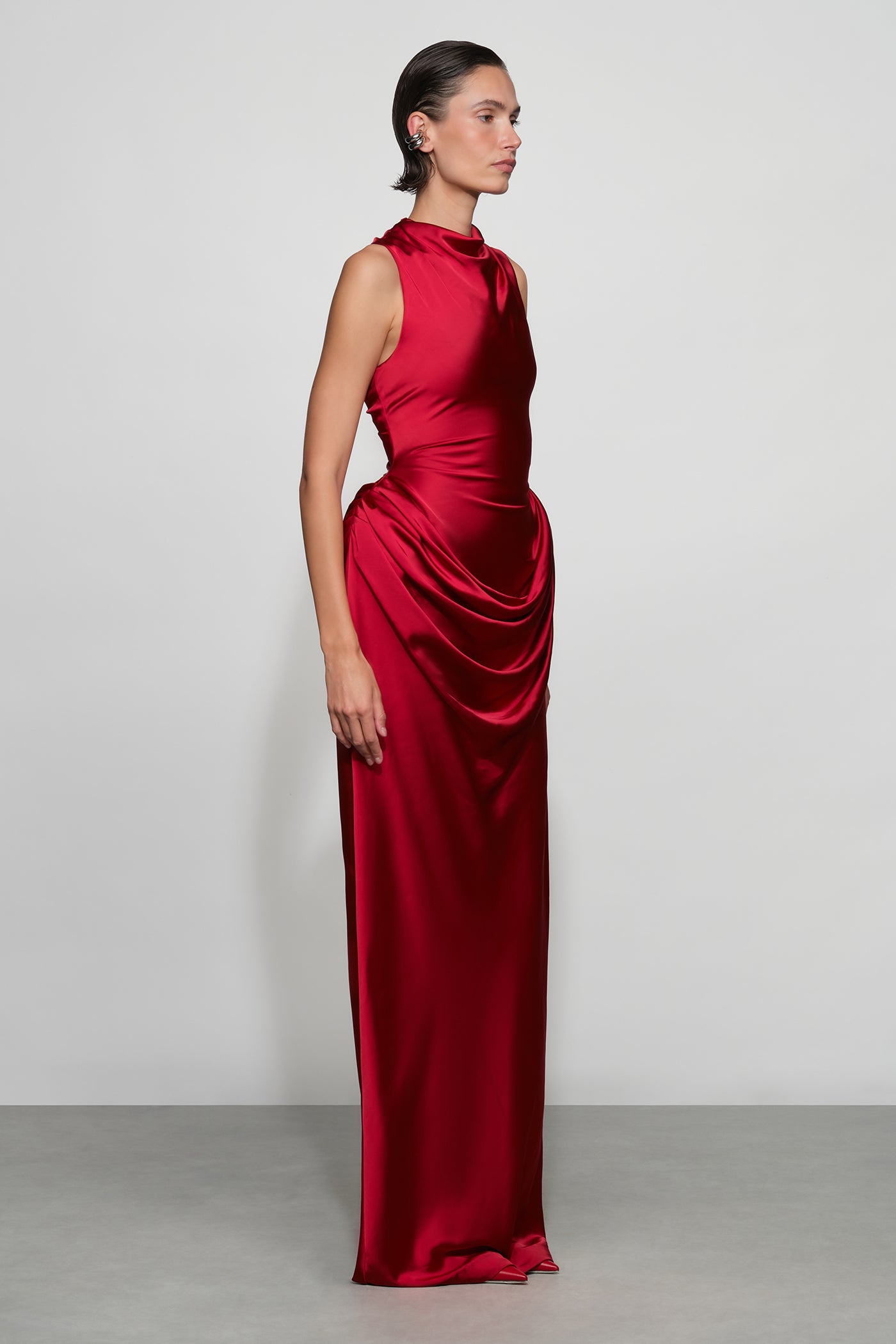genevieve silk dress Genevieve Gown
