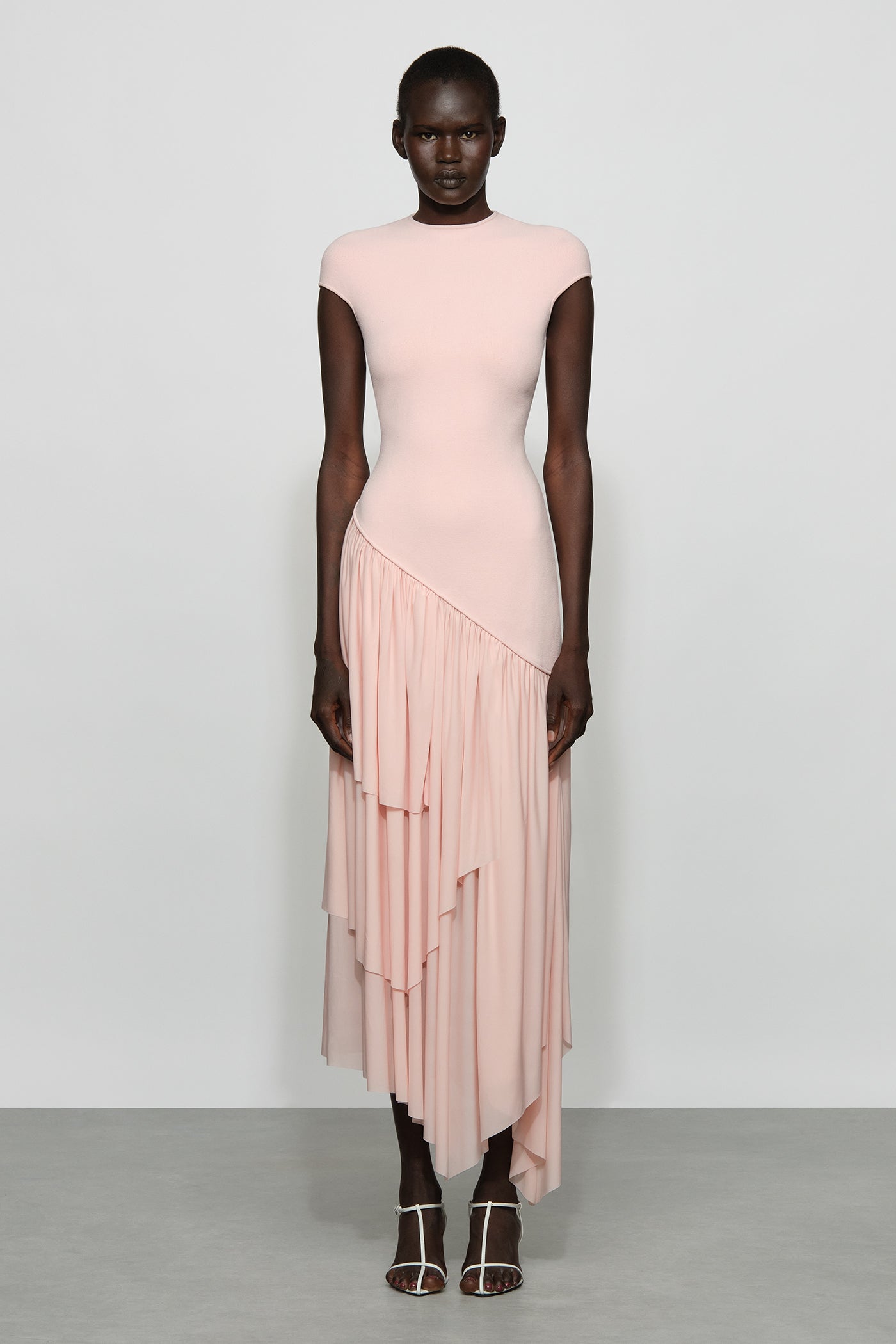 elowen midi dress Et Ochs Women's Knit Combo - Pink - Size XS Black And White Midi Concealed side zipper style_Captoe Oxford Size:m