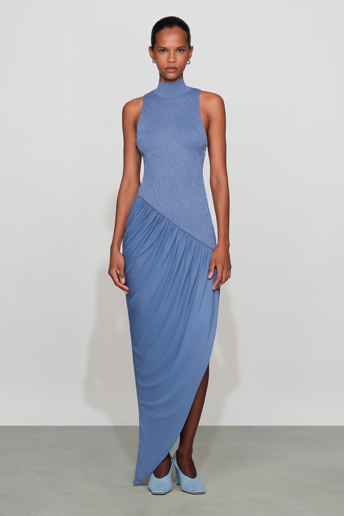 knitted evening dress Sofia Knit Combo just for you brand