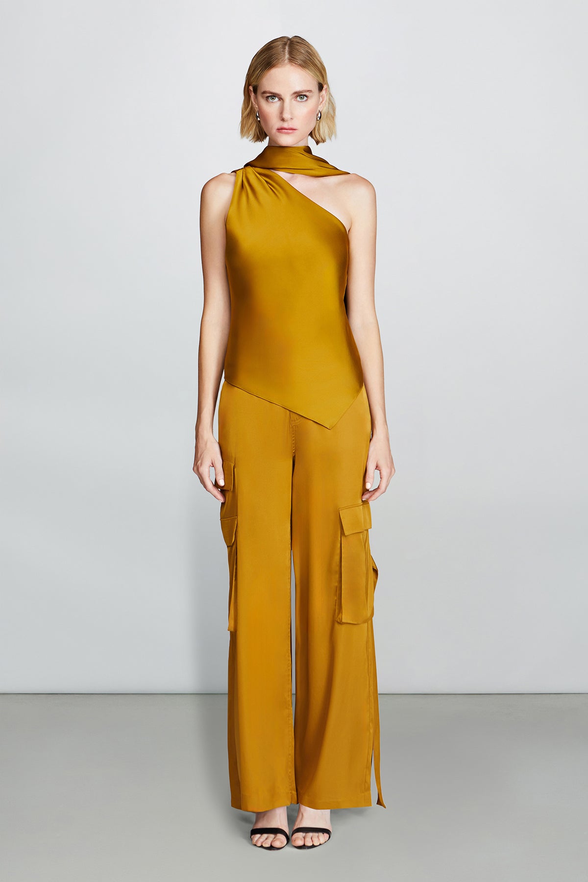 Isadora Halter Tie Neck Top