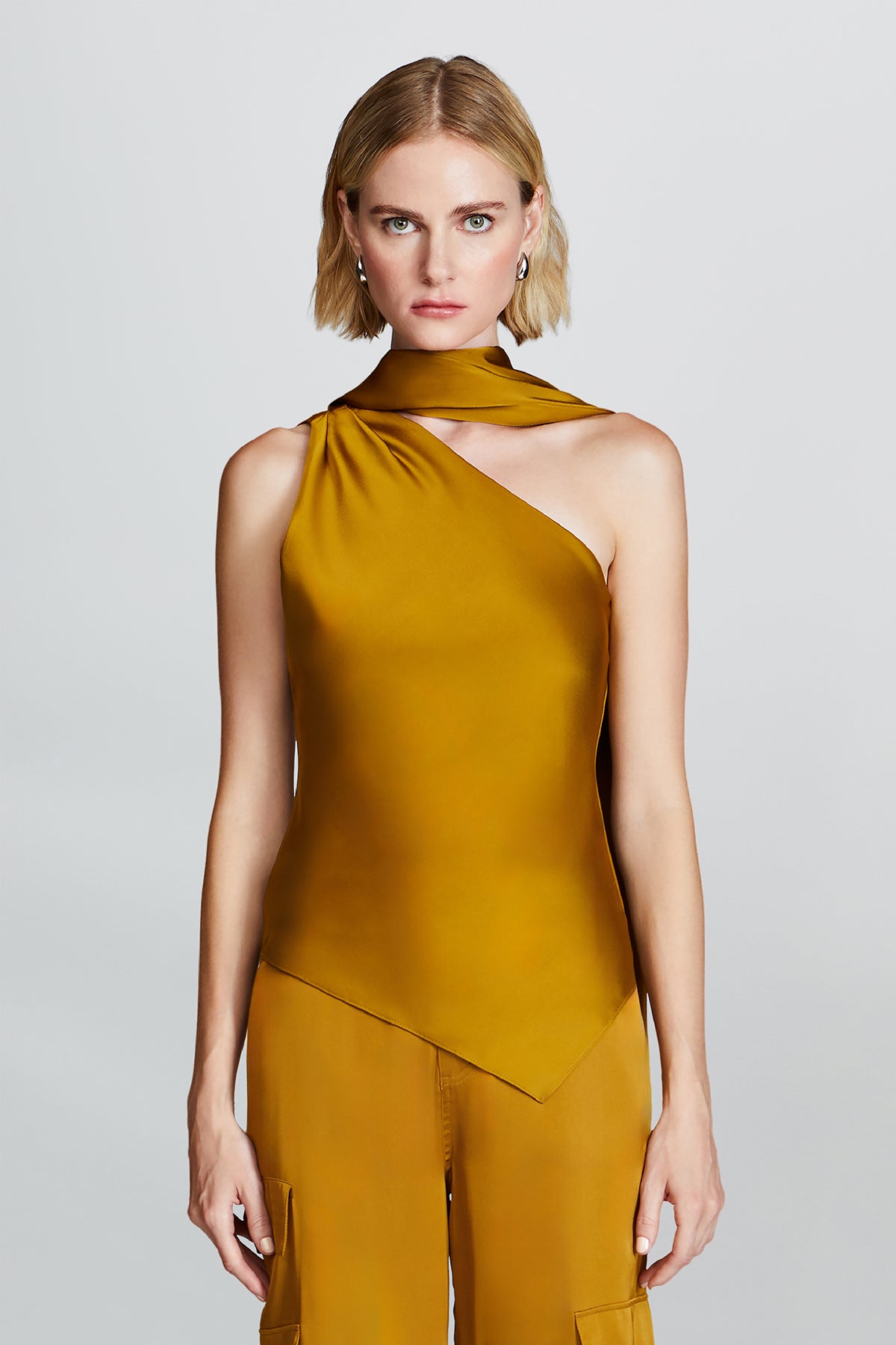 Isadora Halter Tie Neck Top