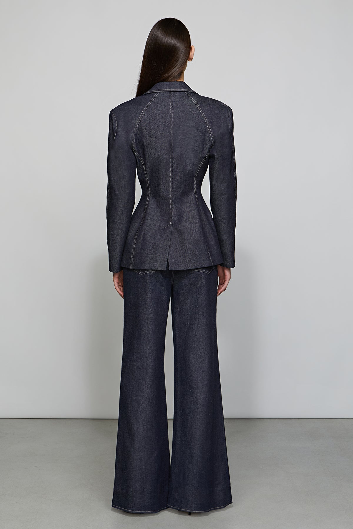 Owen Structure Denim Blazer