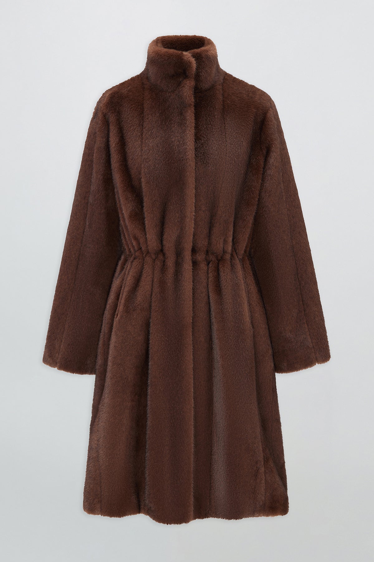 Fur-Free Mink Short Coat