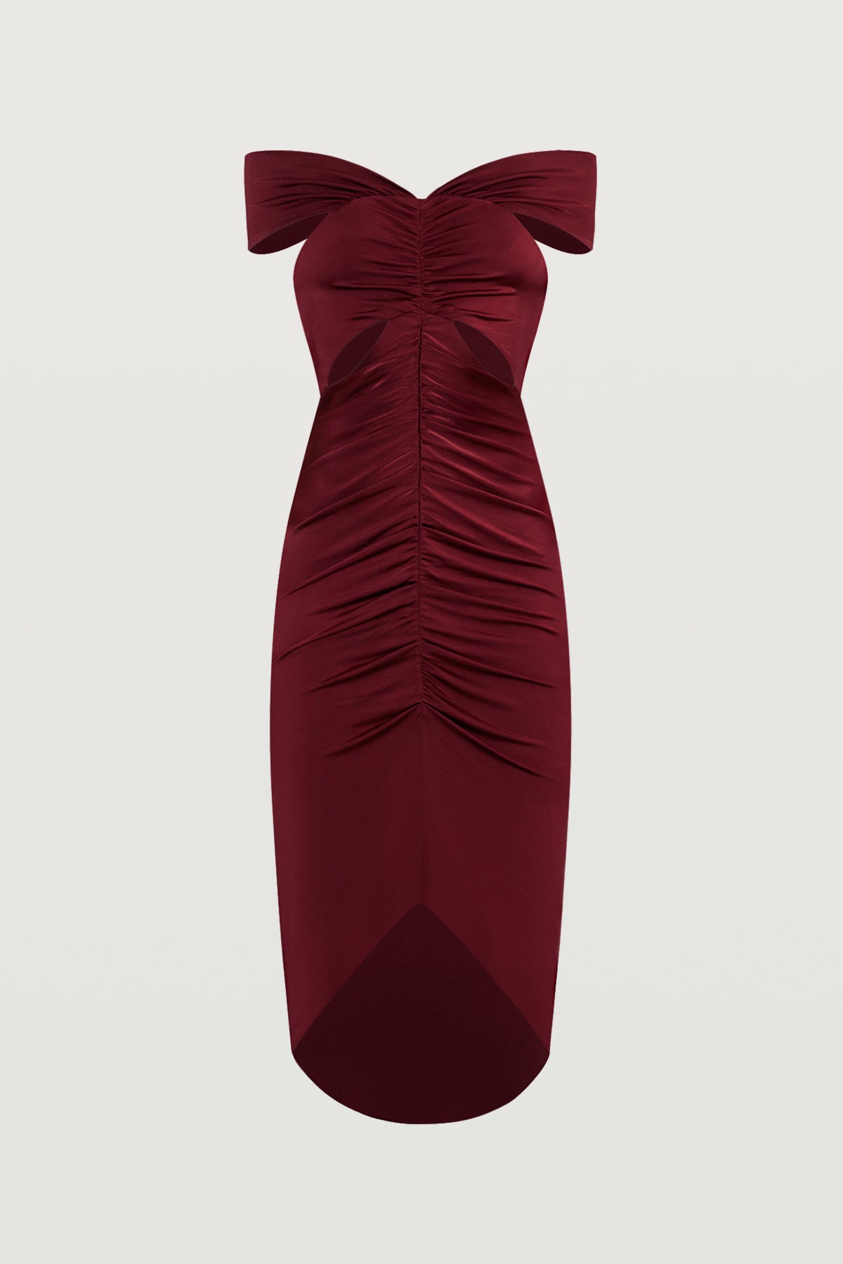 everly red dress Lace Trim Pleated Sleeveless Jacquard Sweetheart, Everly A in Red, Size L,