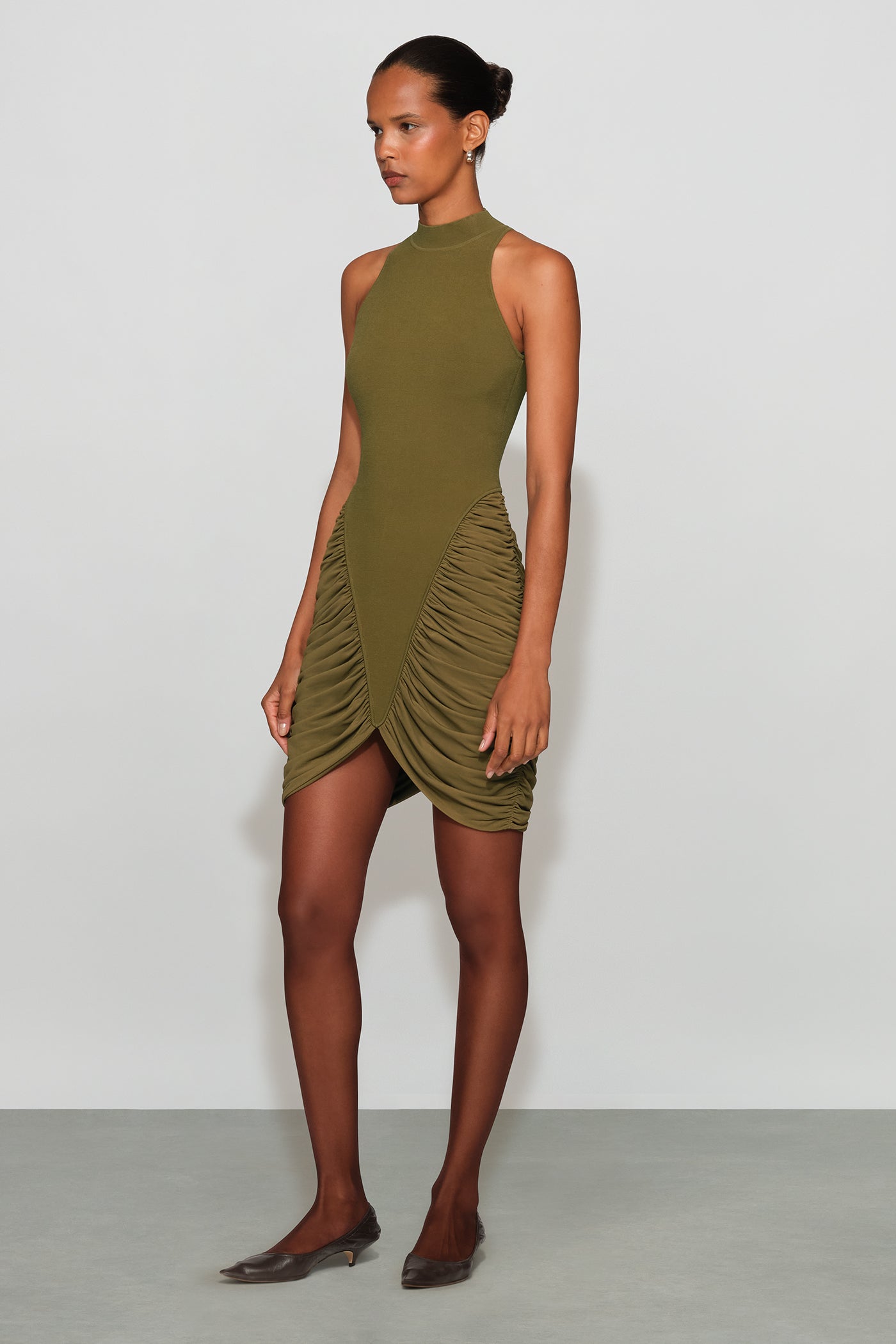 Atticus Knit Combo Mini Dress