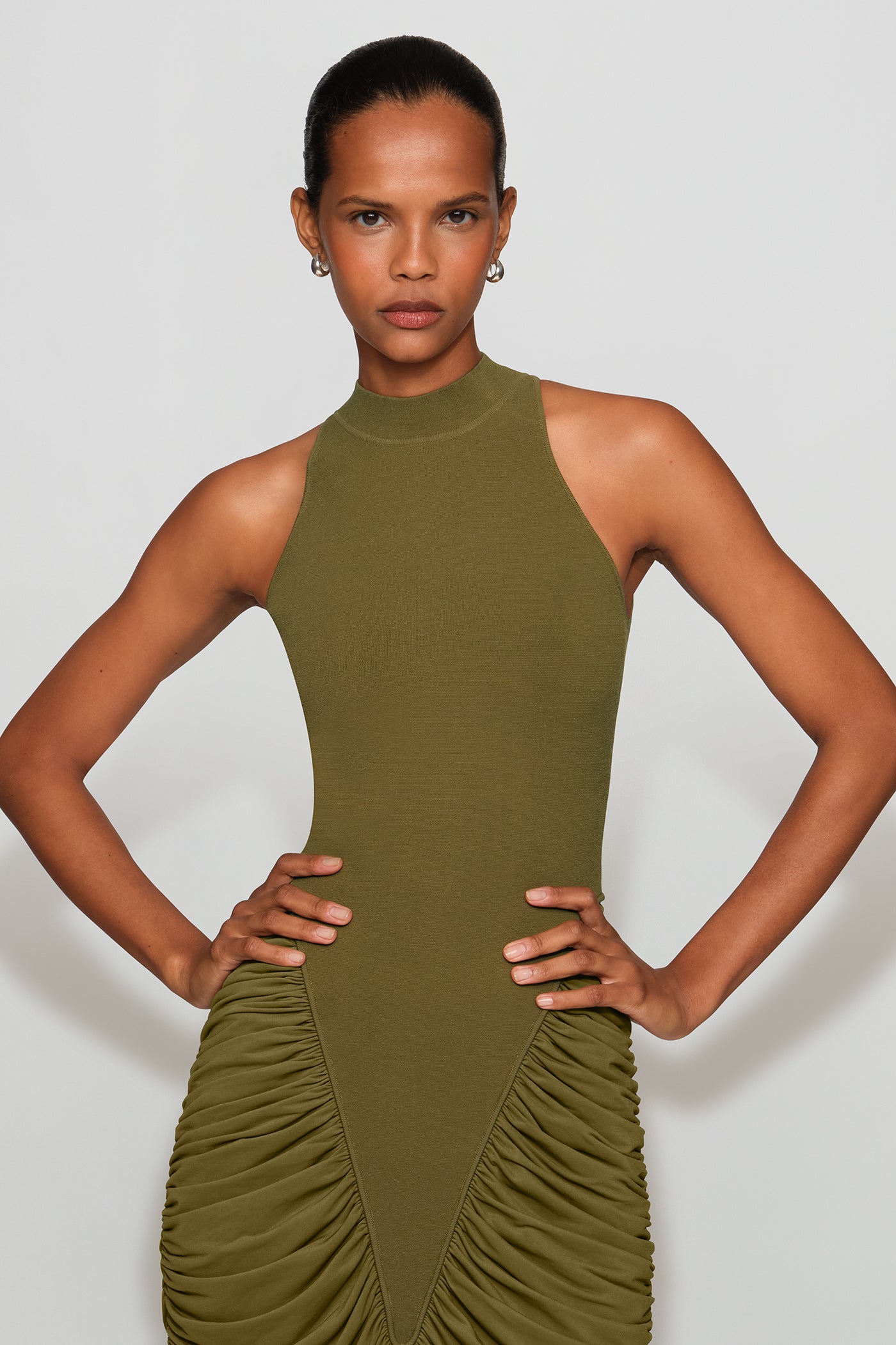 Atticus Knit Combo Mini Dress