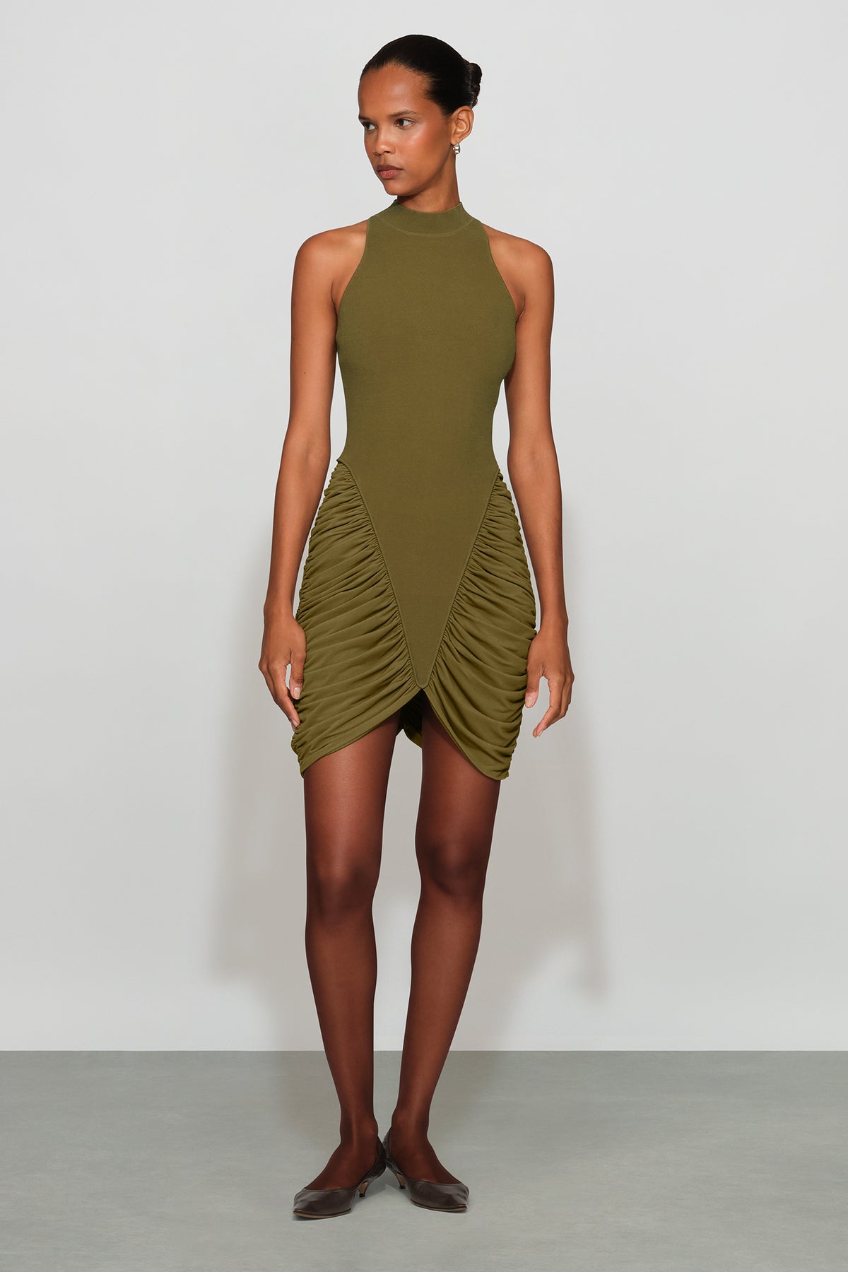 Atticus Knit Combo Mini Dress