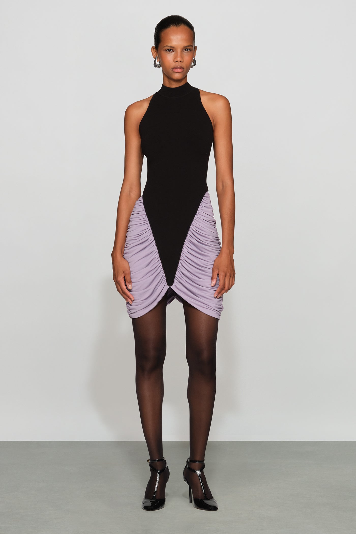 Atticus Knit Combo Mini Dress
