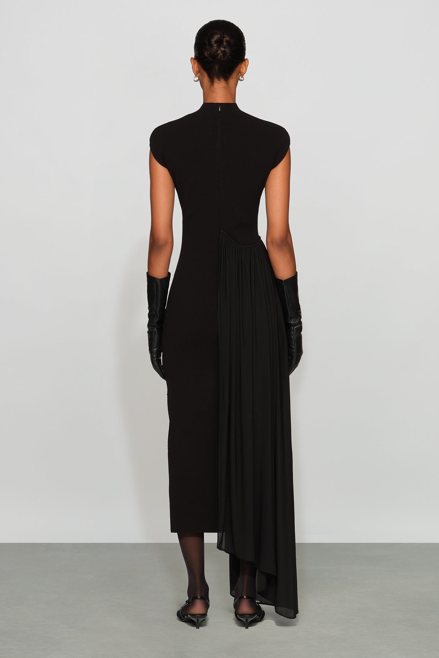 Francis Knit Combo Midi Dress