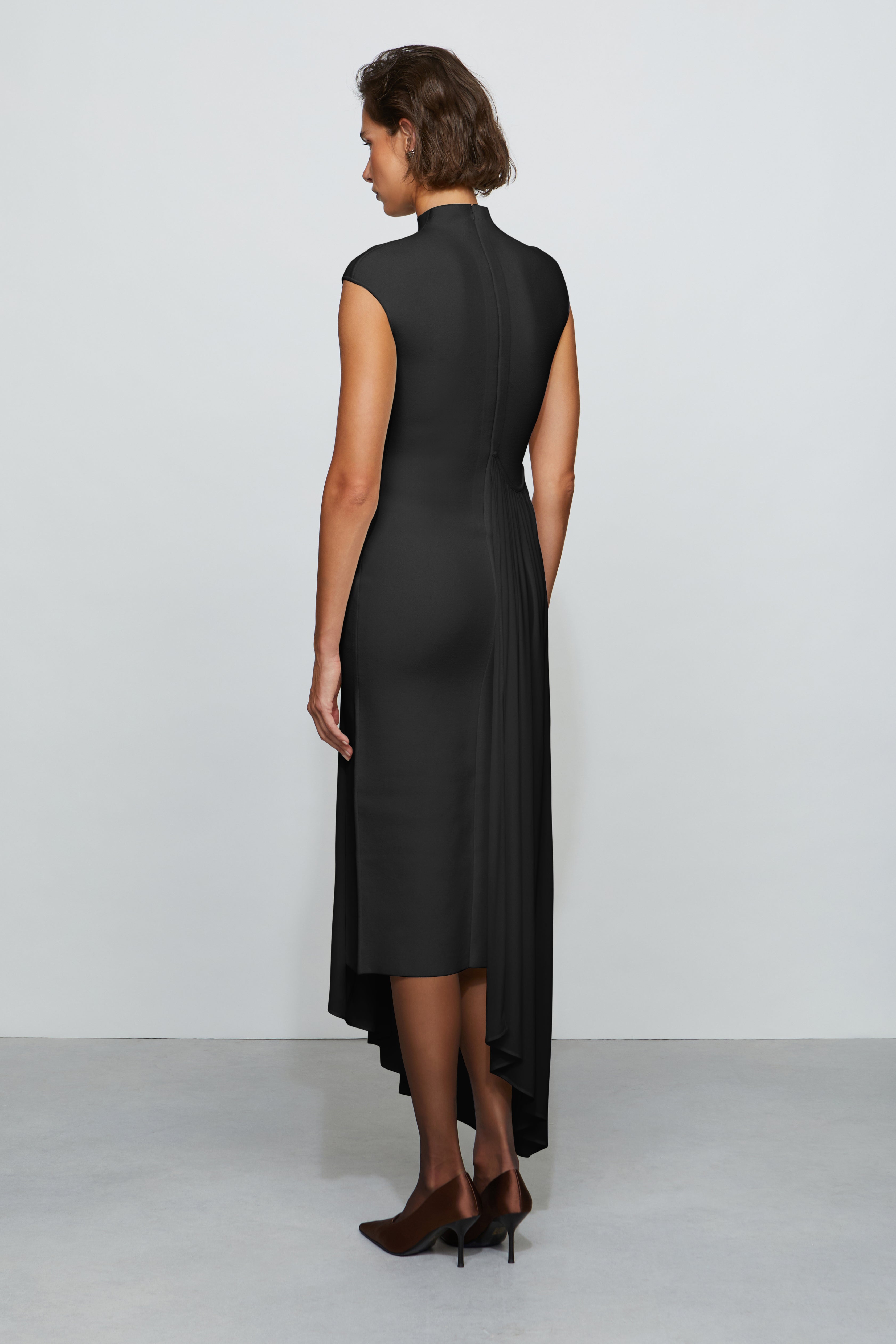Francis Knit Combo Midi Dress β ET OCHS