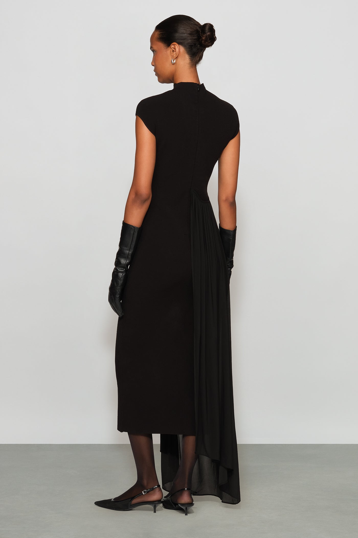 Francis Knit Combo Midi Dress