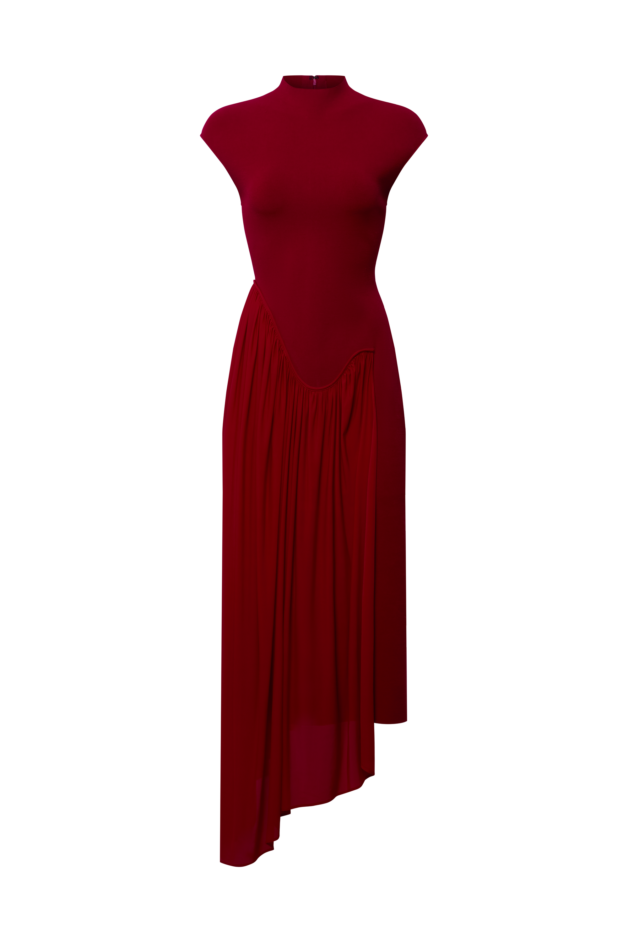 Francis Knit Combo Midi Dress XL / Lipstick Red Francis Knit Combo Midi Dress XL / Lipstick Red