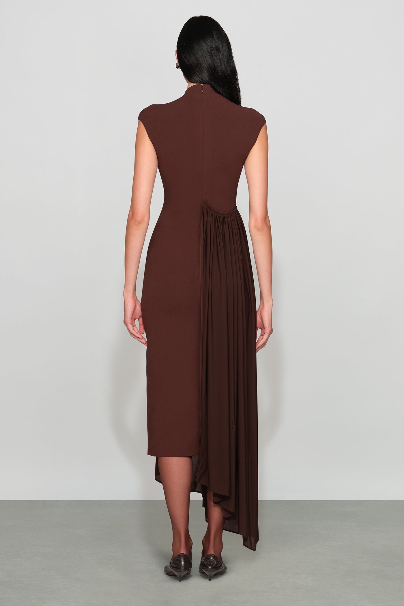 Francis Knit Combo Midi Dress
