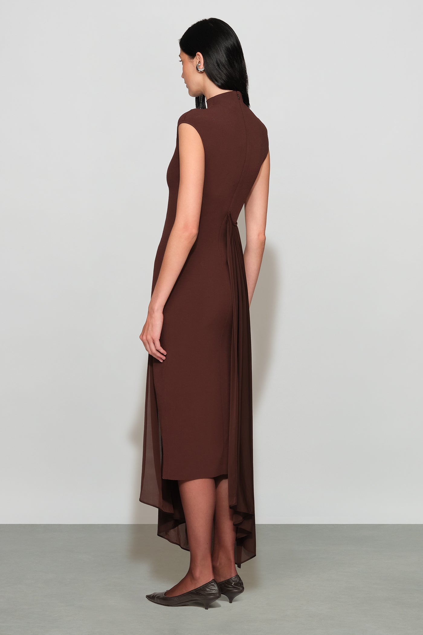 Francis Knit Combo Midi Dress