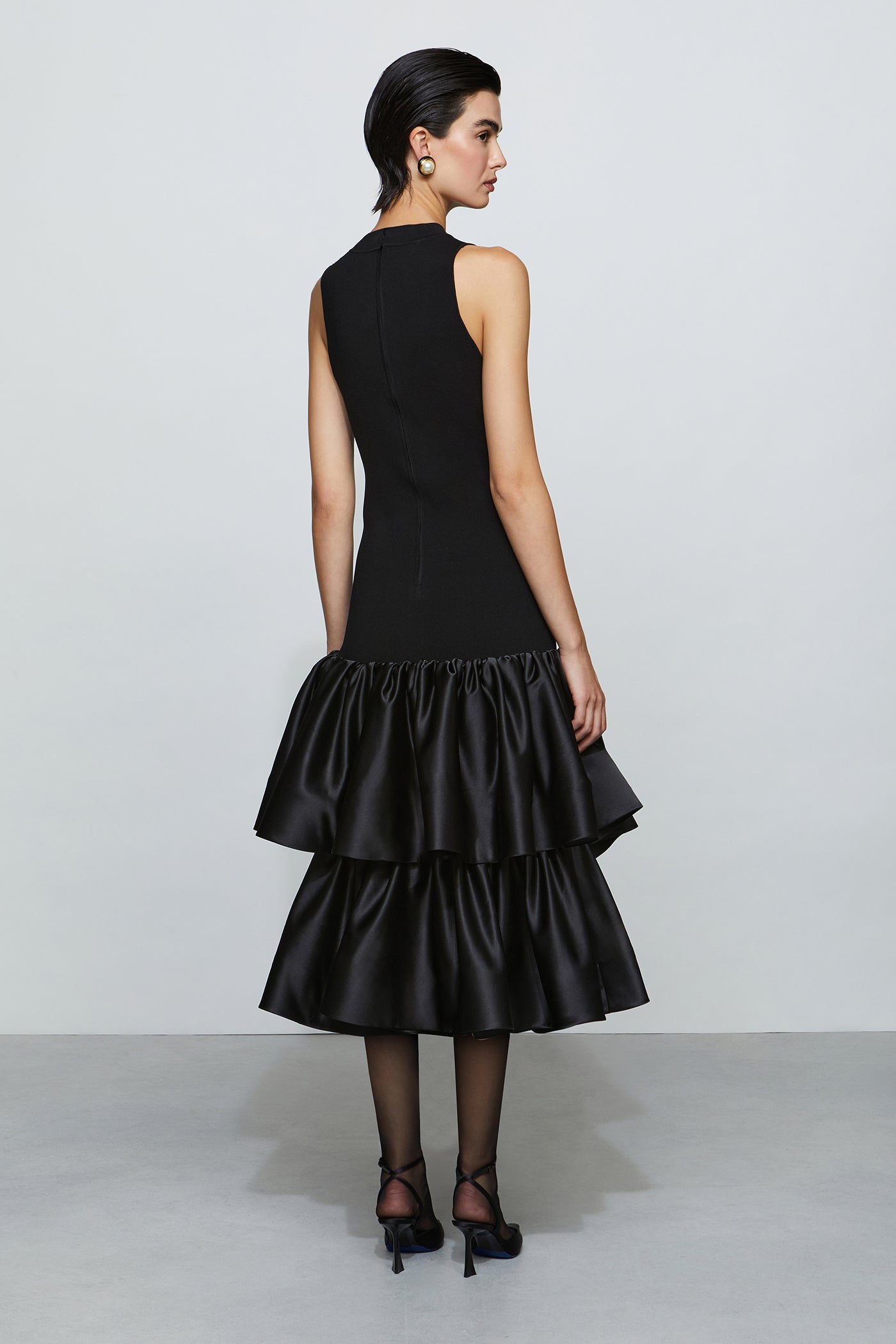 Antoinette Knit Combo Dress