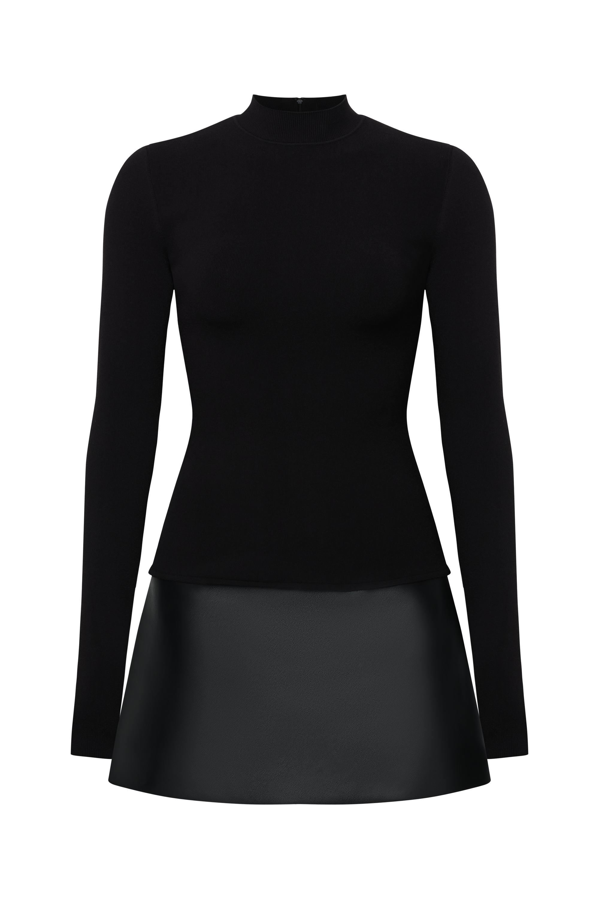 Colette Knit Combo Dress ET OCHS Colette Knit Combo Dress ET OCHS