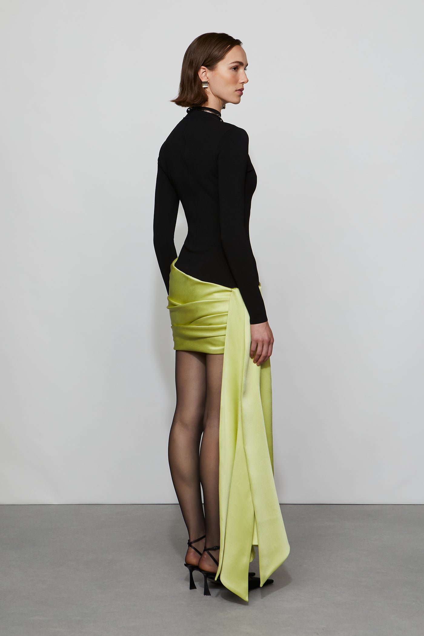 Simone Knit Combo Dress