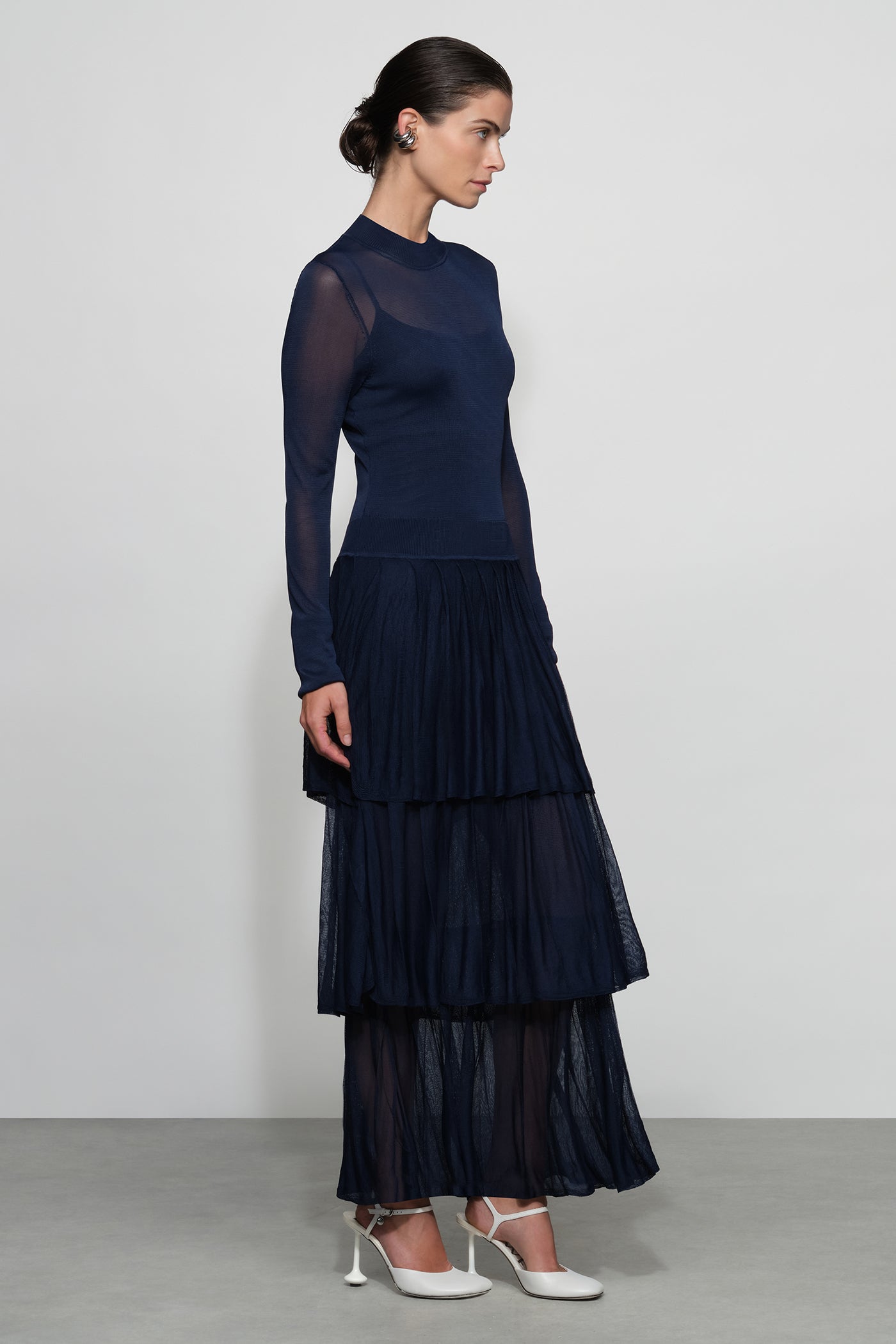 Anslie Knit Midi Dress