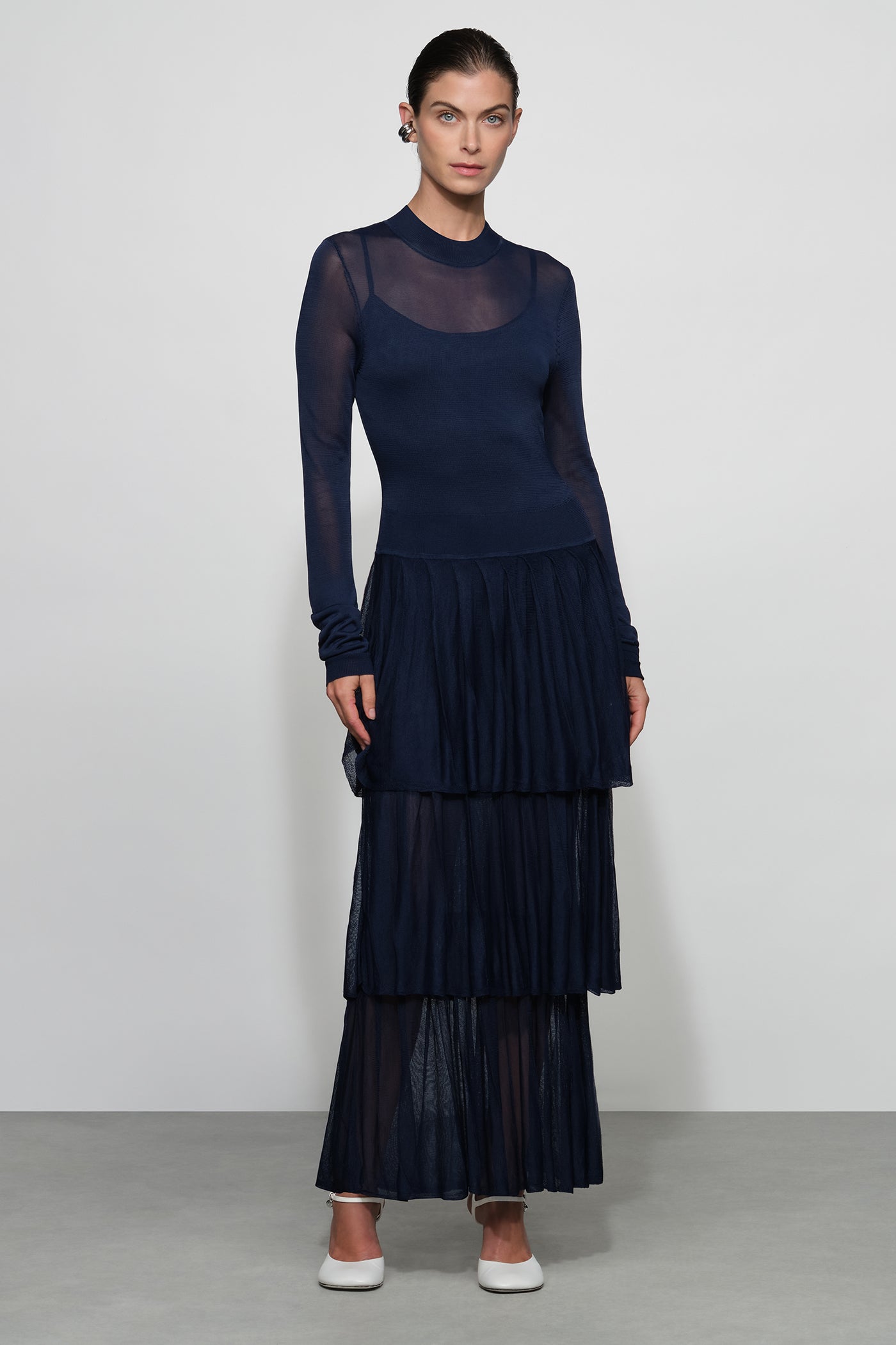Anslie Knit Midi Dress
