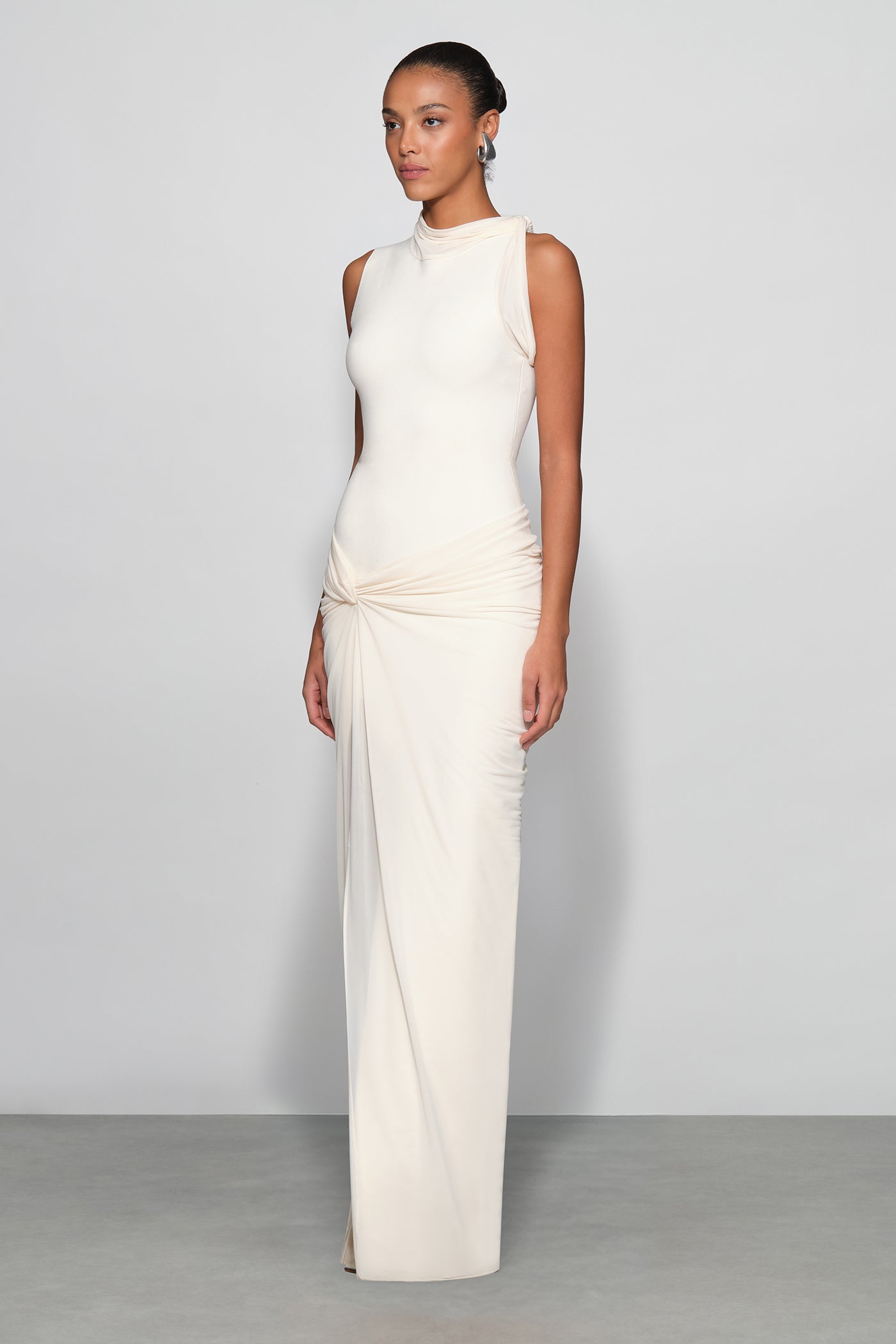 Imogen Knit Combo Gown