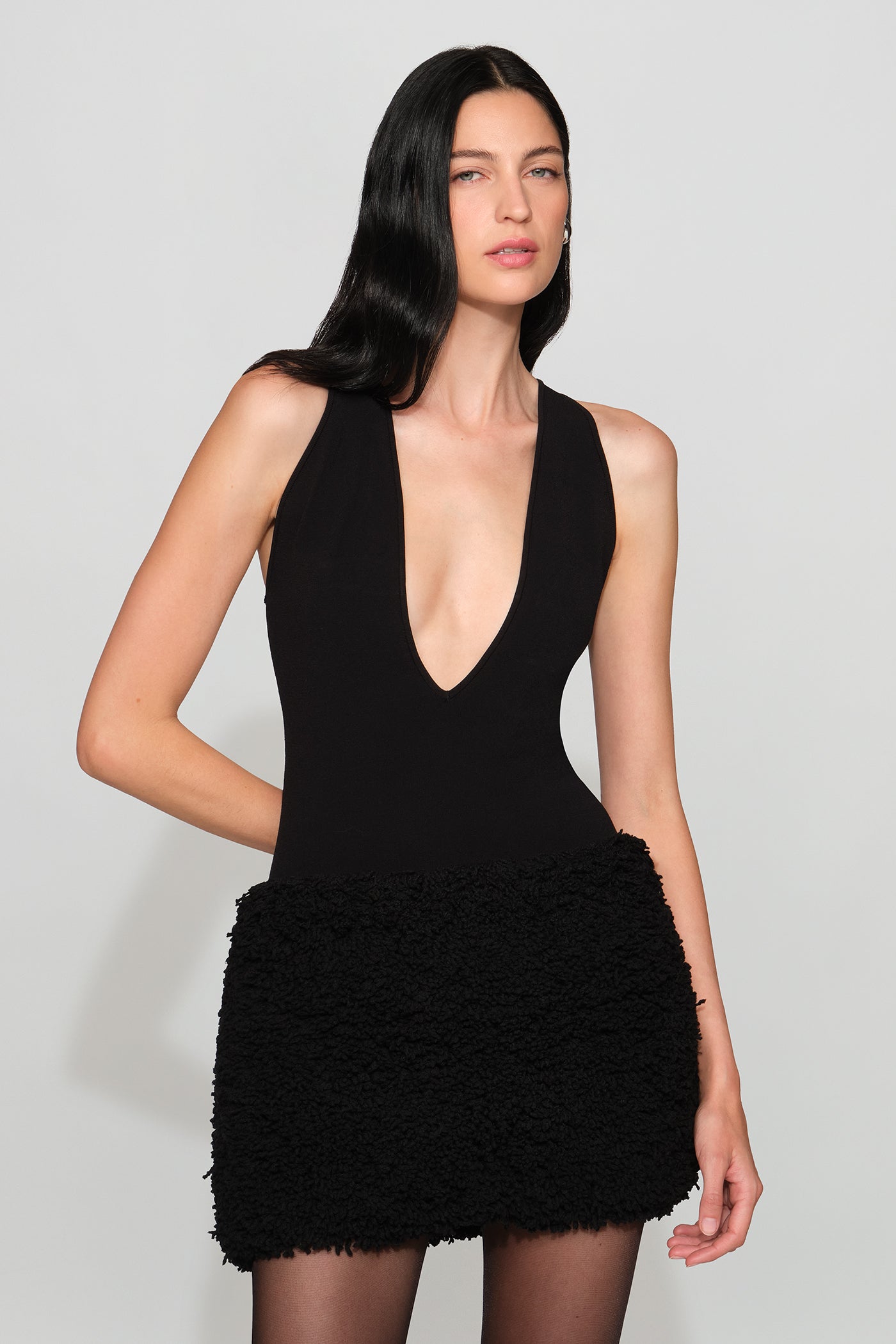 Leyla Knit Mini Dress