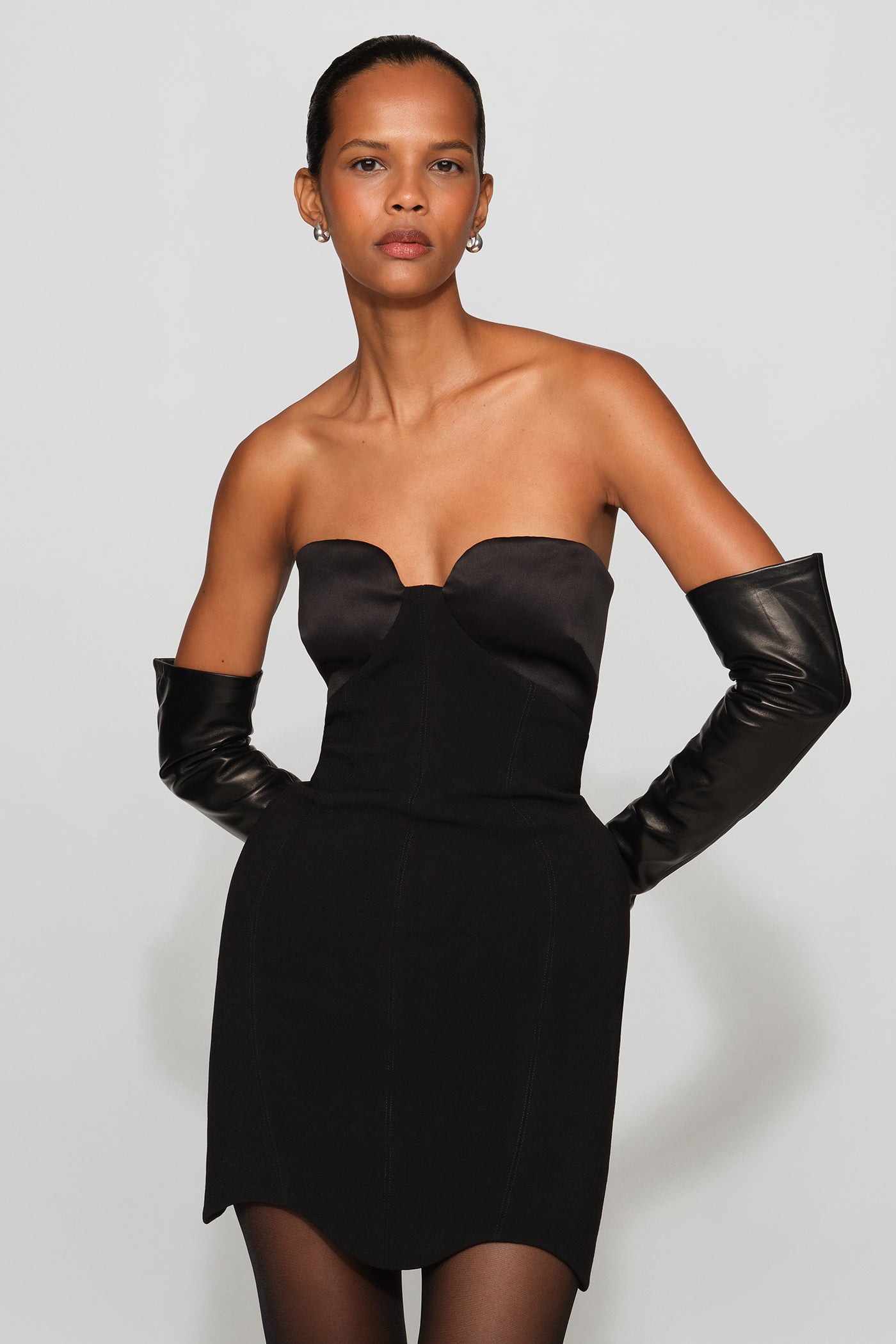 Calvin Combo Mini Dress