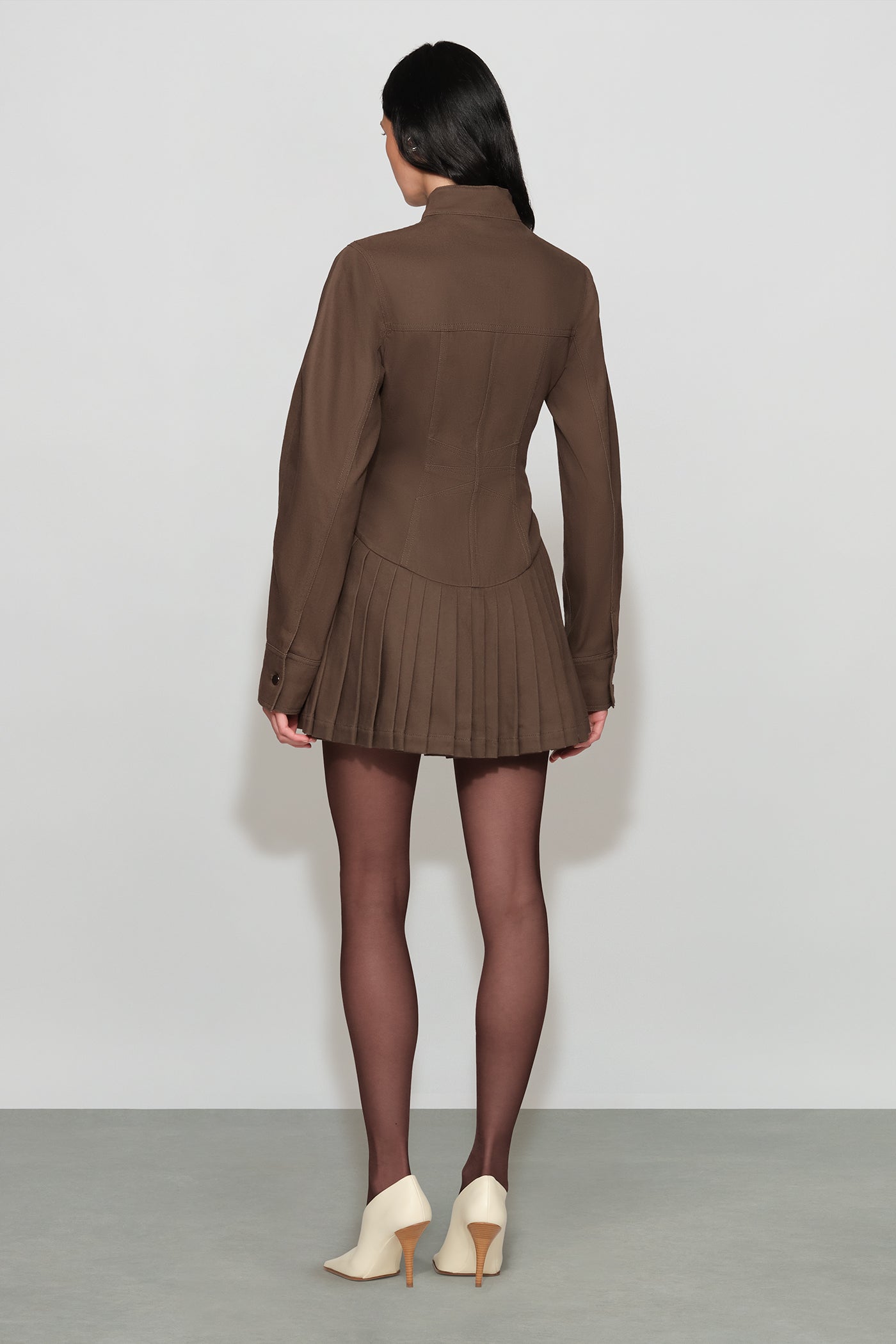 Solene Denim Mini Dress
