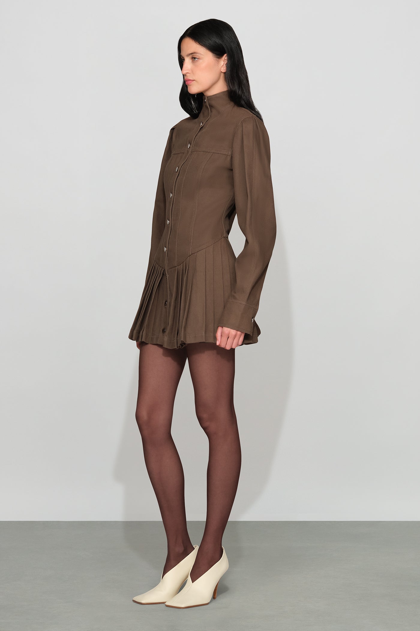 Solene Denim Mini Dress