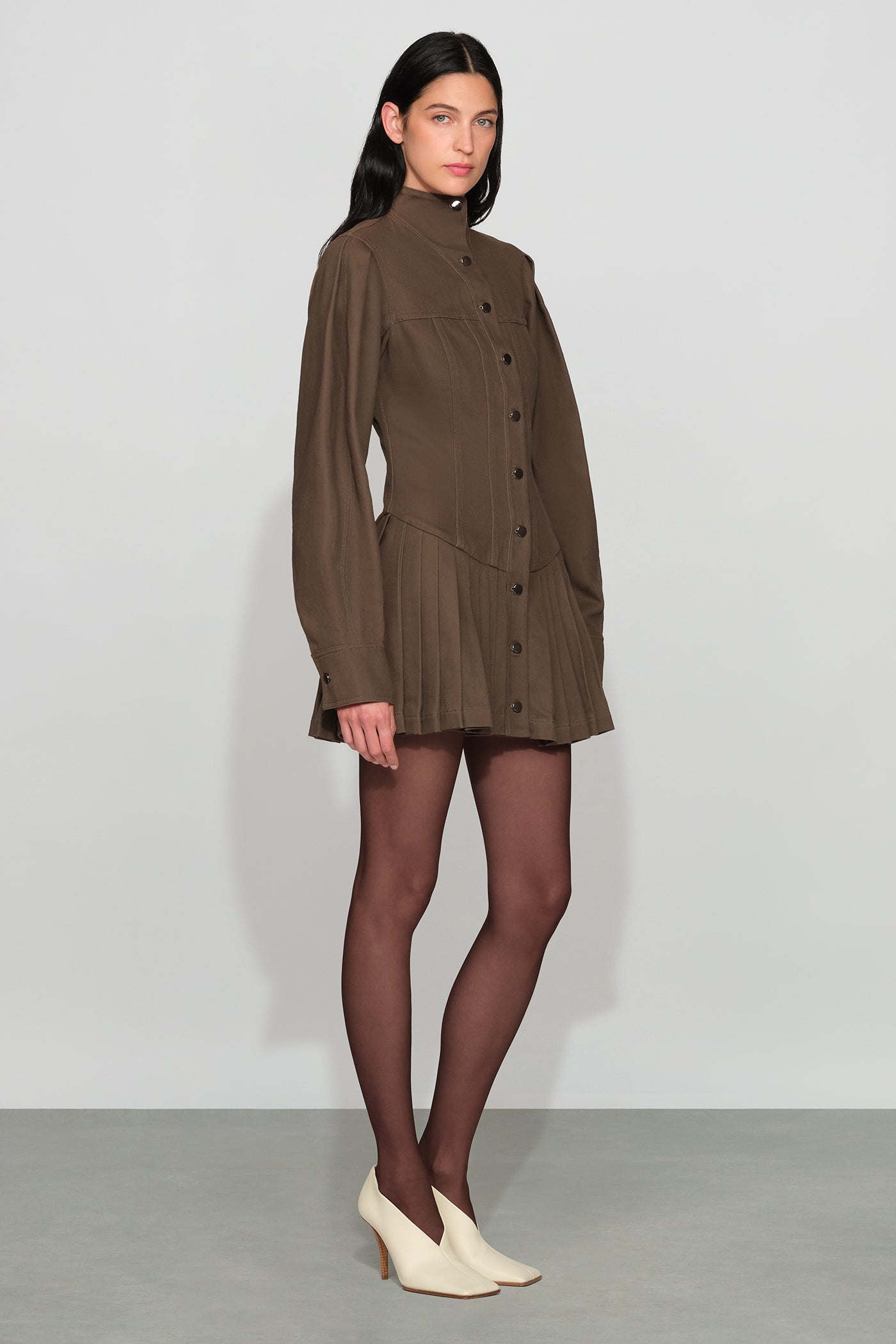 Solene Denim Mini Dress