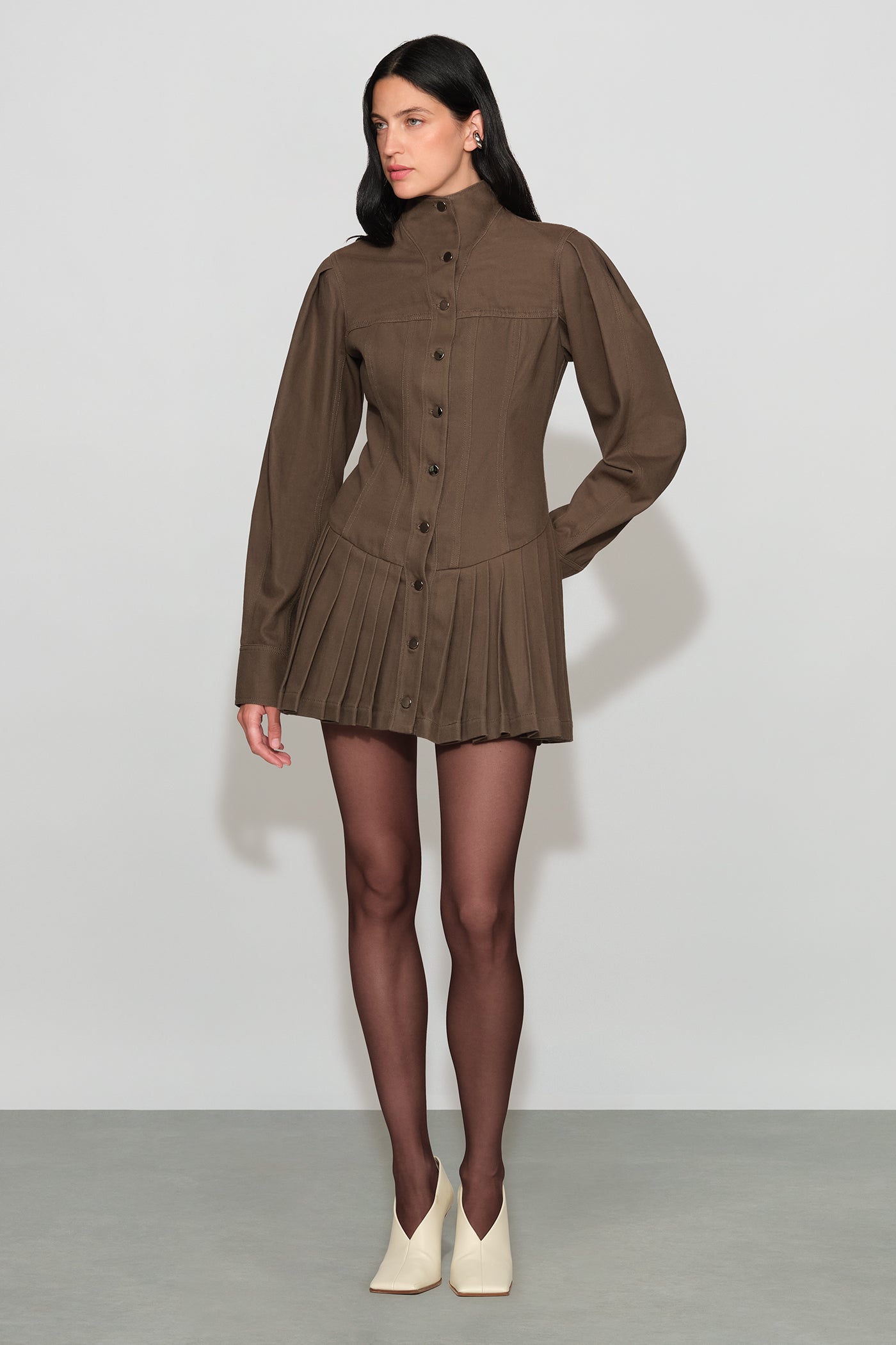 Solene Denim Mini Dress