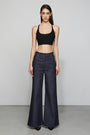 Ezra Denim Wide Leg Pants