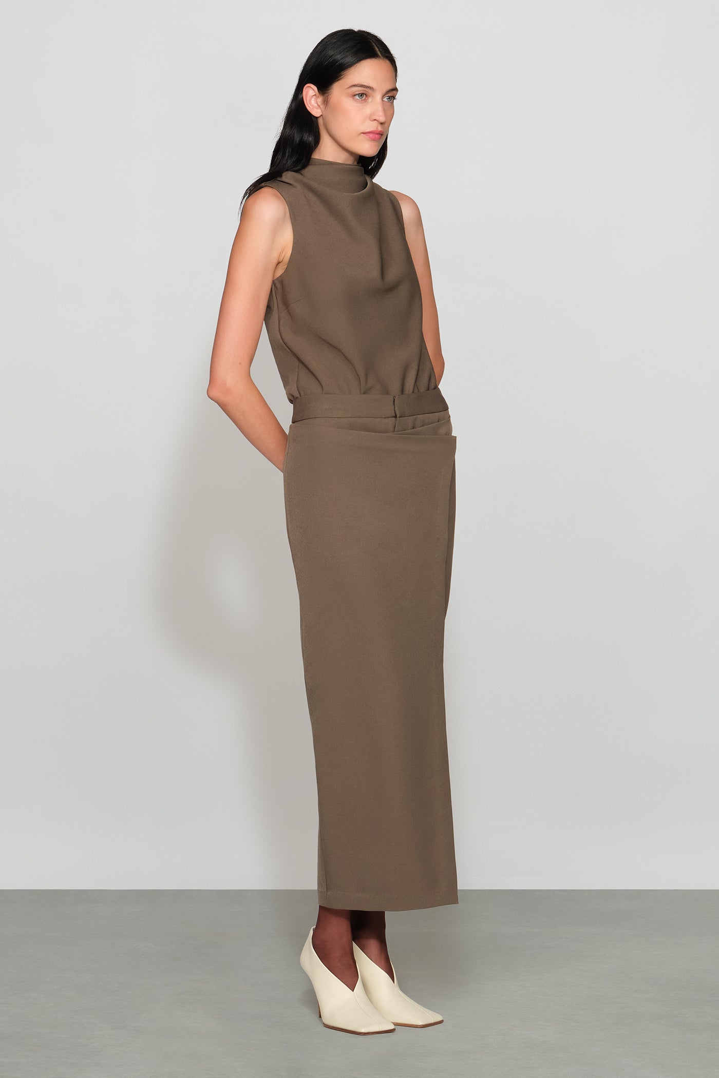 Simon Suiting Skirt