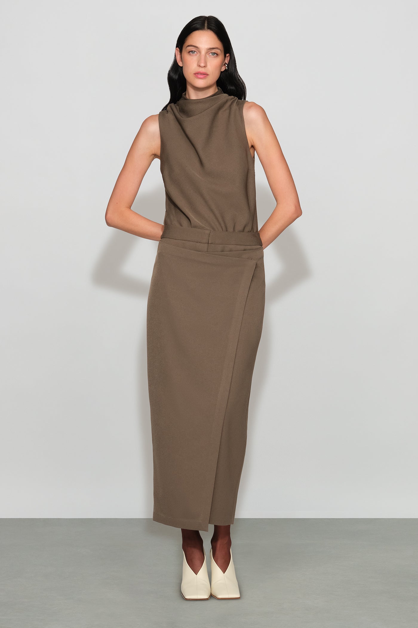 Simon Suiting Skirt