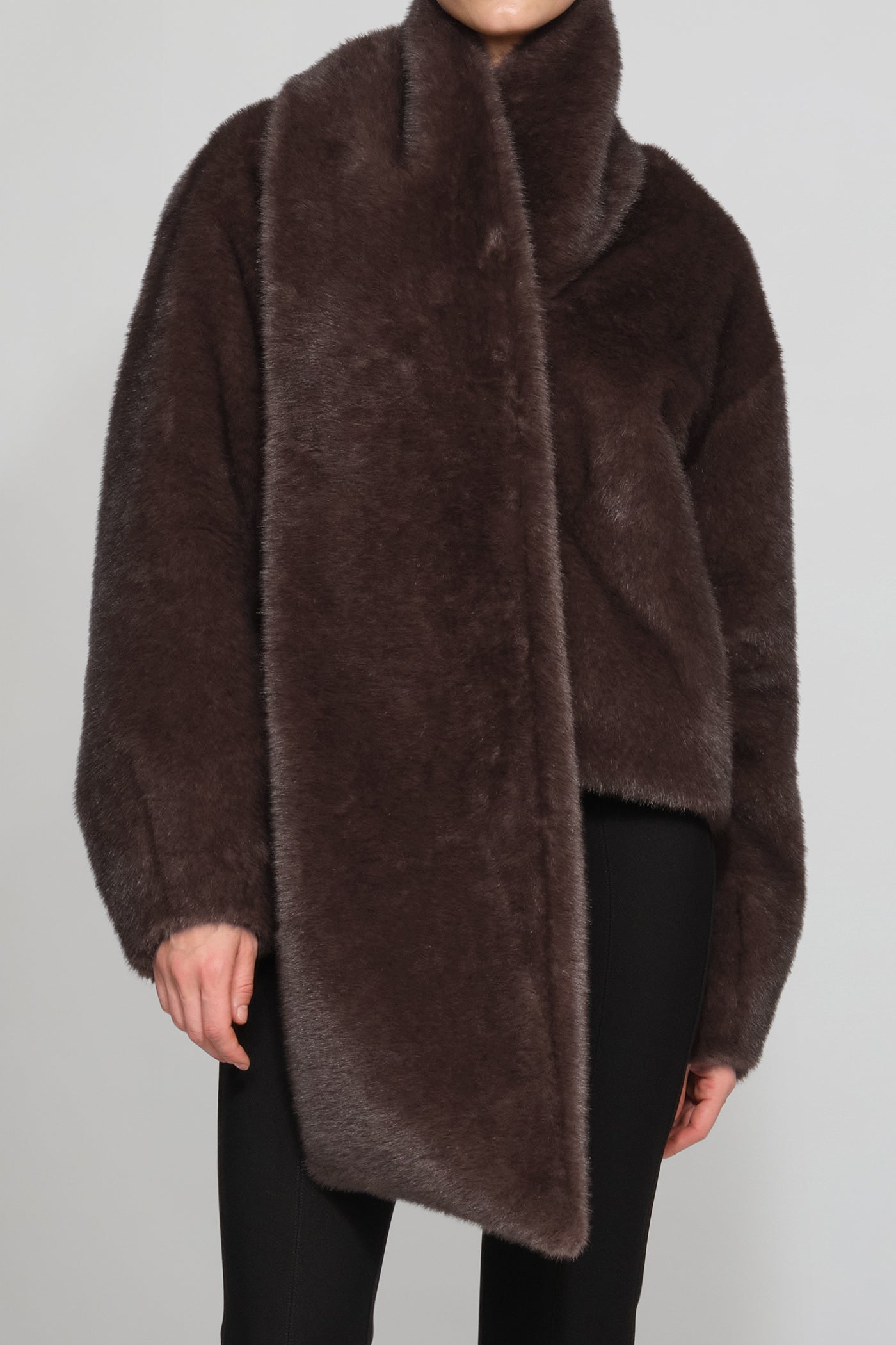 Adria Wrapped Scarf Jacket