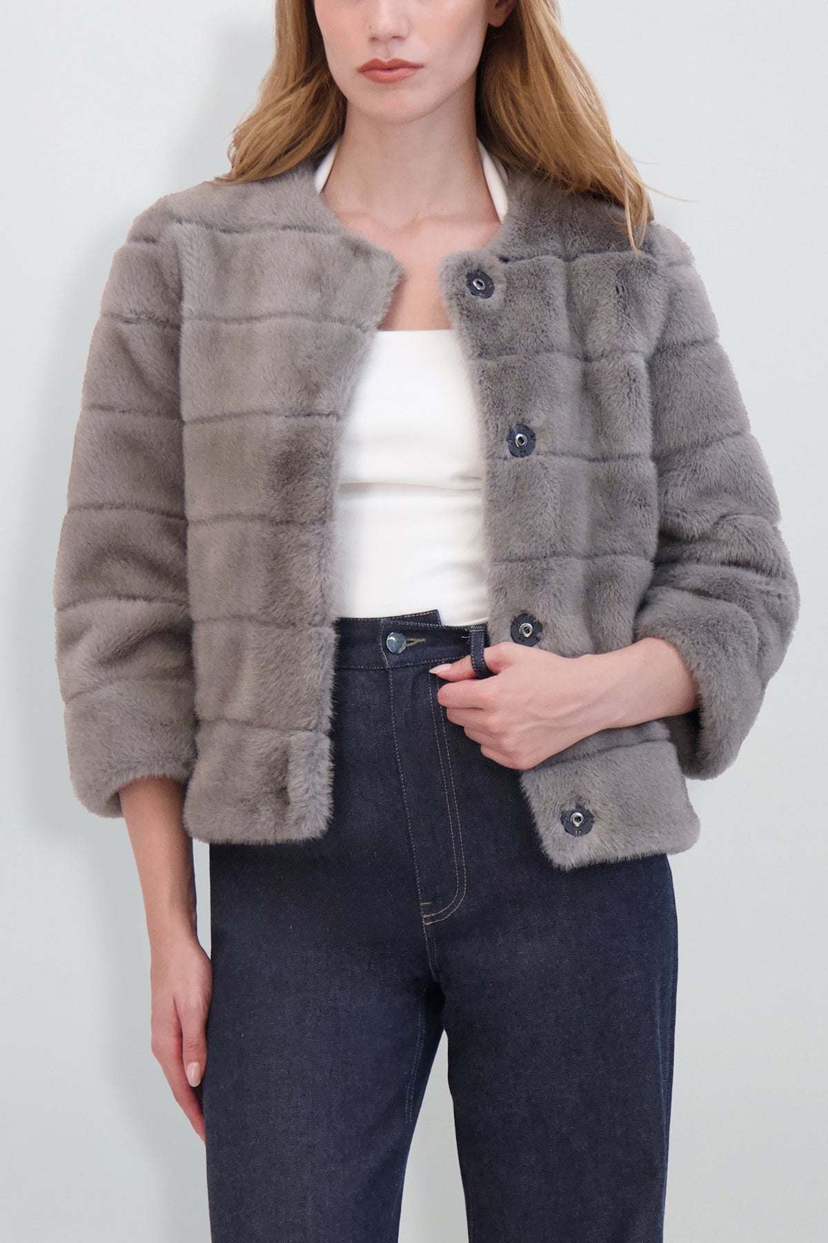 Fur-Free Mink Jacket