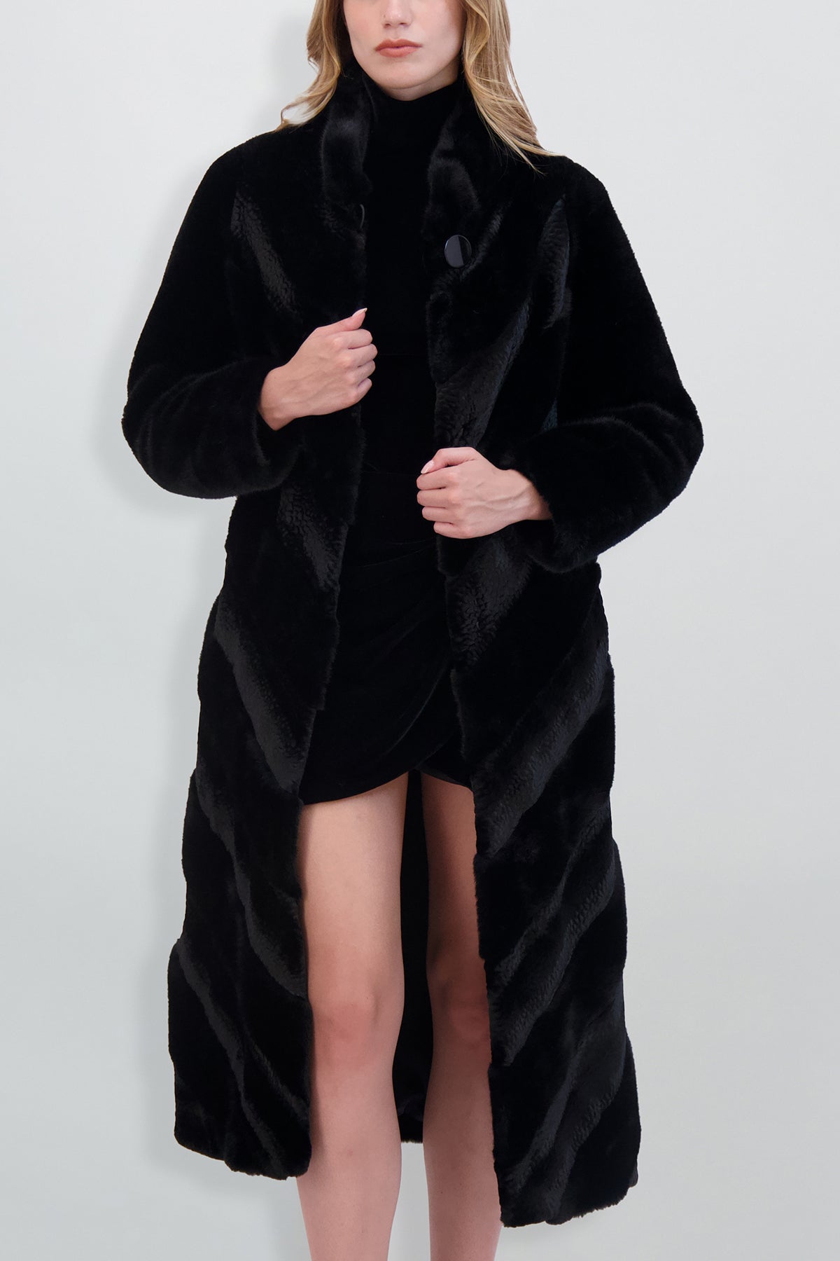 Fur-Free Mink Coat