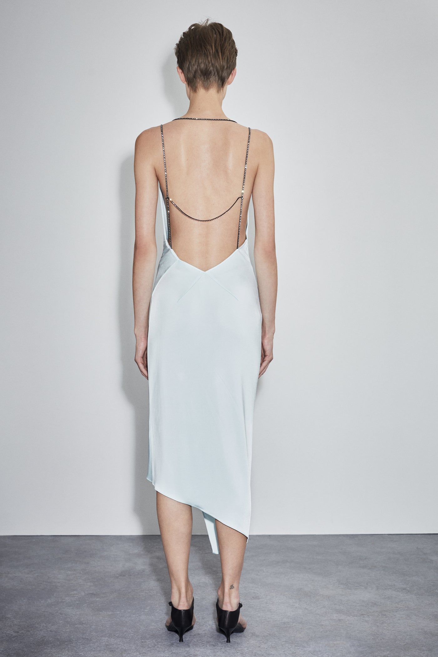 Hailey Cowl Neck Midi Dress